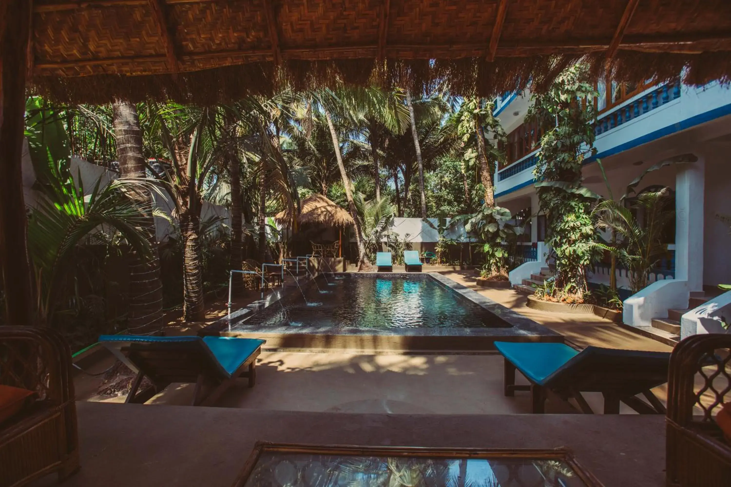 Swimming pool in Nalanda Retreat Goa By Mandrem Beach Swimming pool in Nalanda Retreat Goa By Mandrem Beach