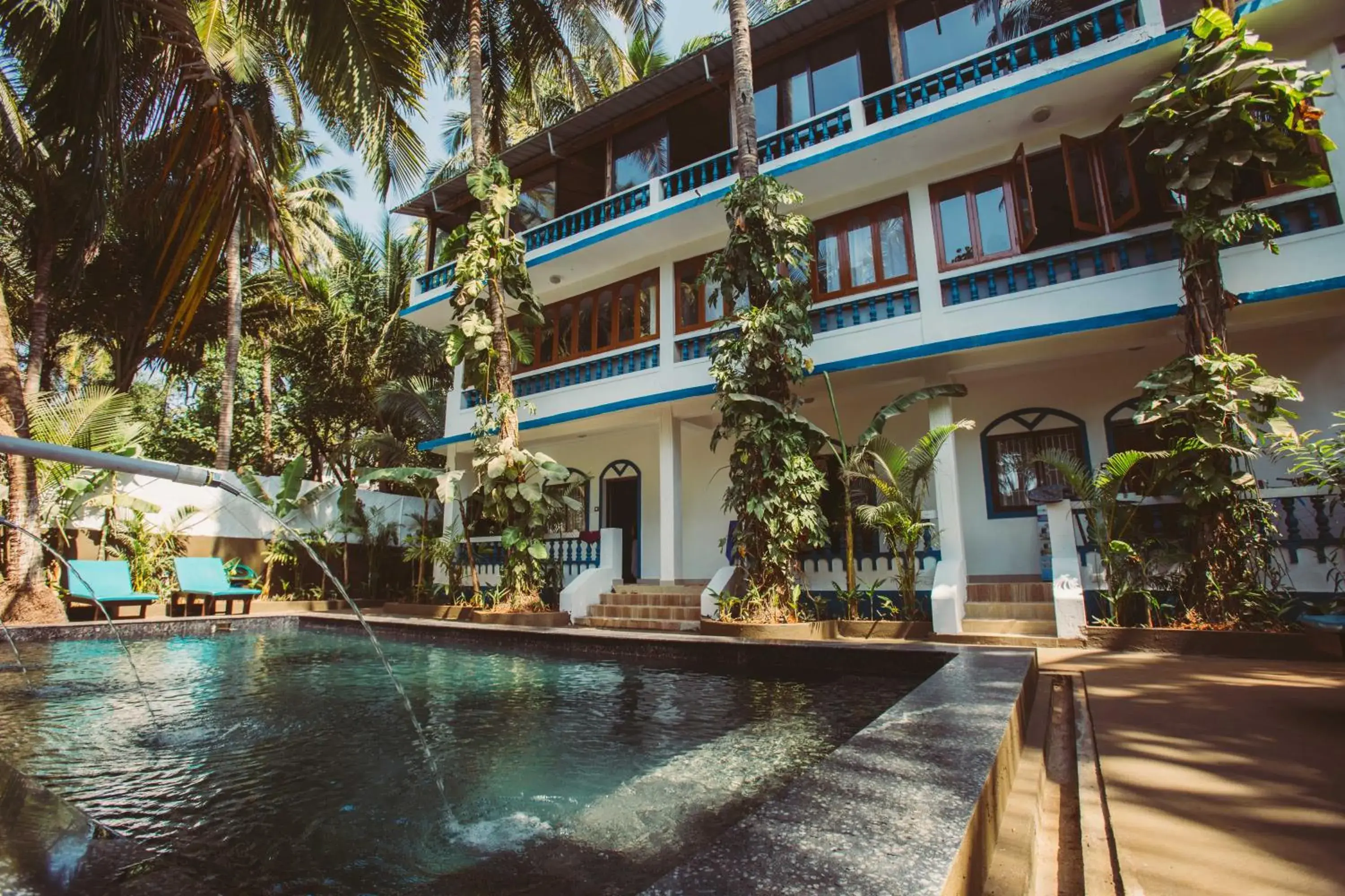 Property building in Nalanda Retreat Goa By Mandrem Beach Property building in Nalanda Retreat Goa By Mandrem Beach