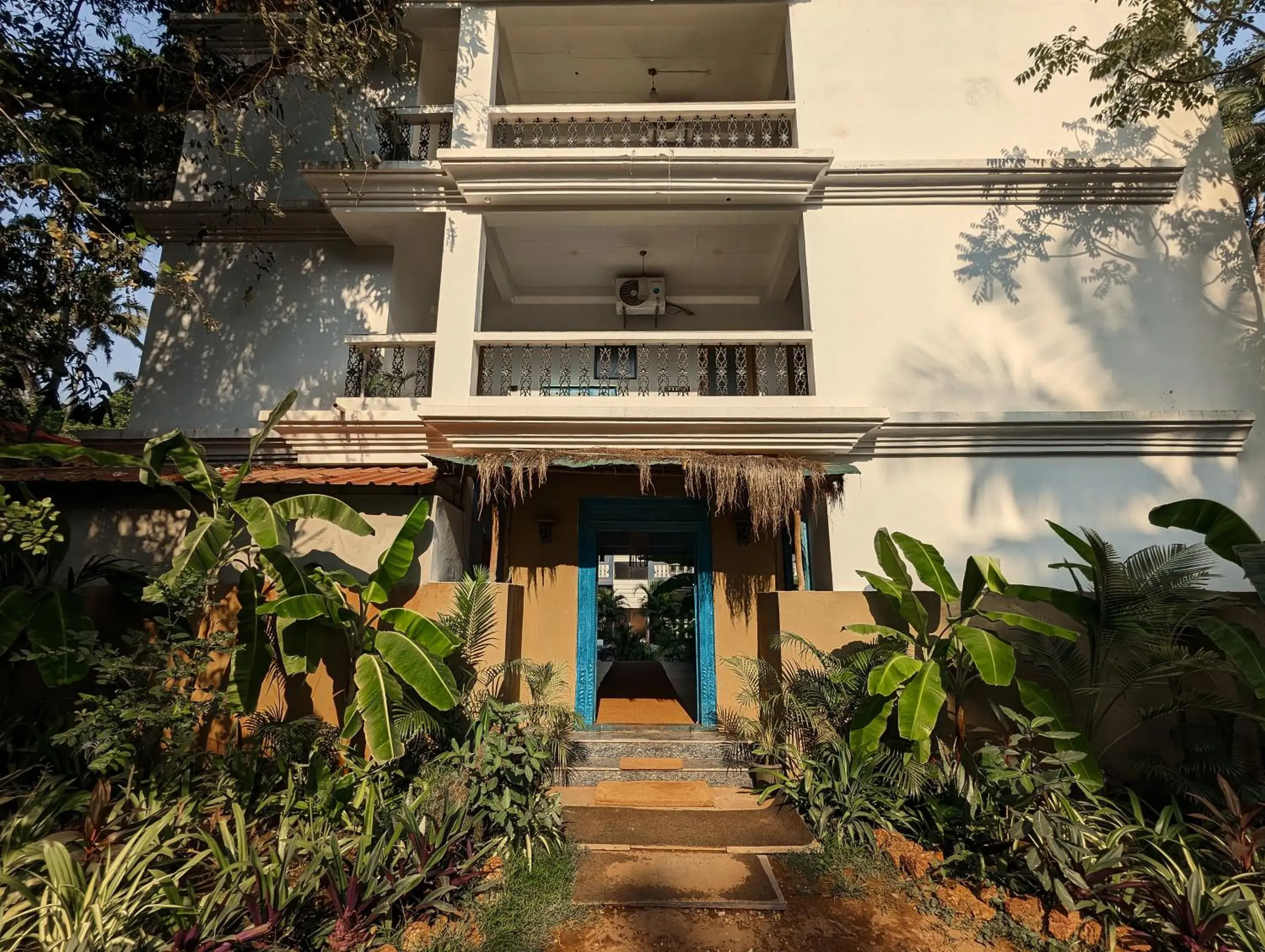 Facade/entrance in Nalanda Retreat Goa By Mandrem Beach Facade/entrance in Nalanda Retreat Goa By Mandrem Beach