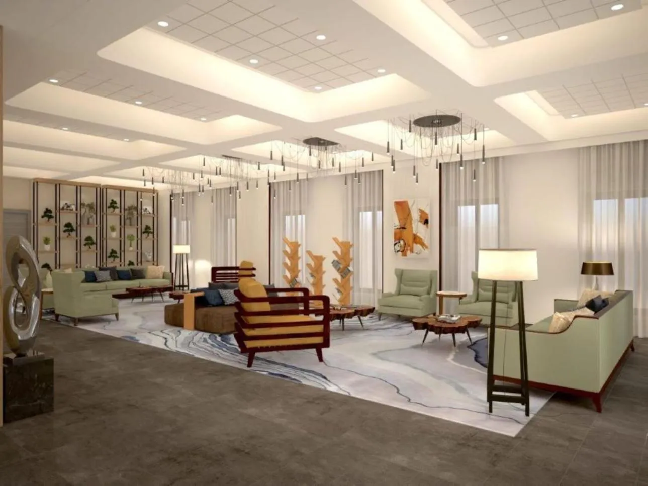 Lobby or reception in U Rivergate Resort & Spa, Karjat