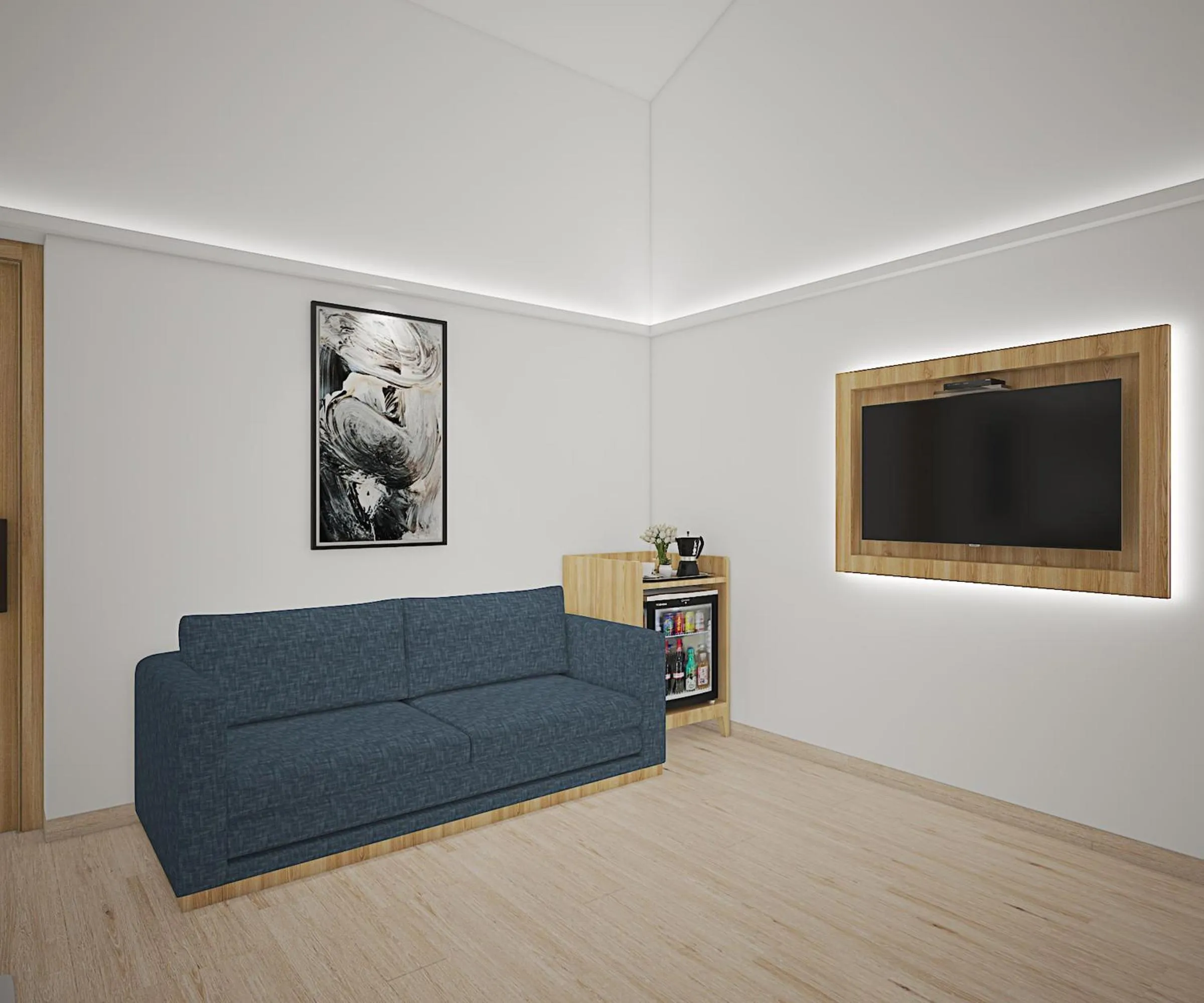 TV and multimedia in U Rivergate Resort & Spa, Karjat