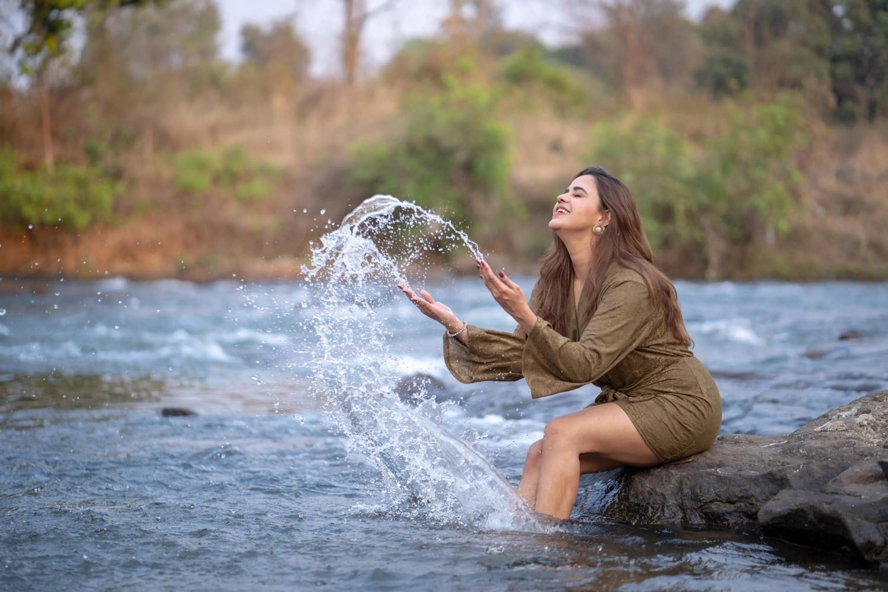 Natural landscape in U Rivergate Resort & Spa, Karjat