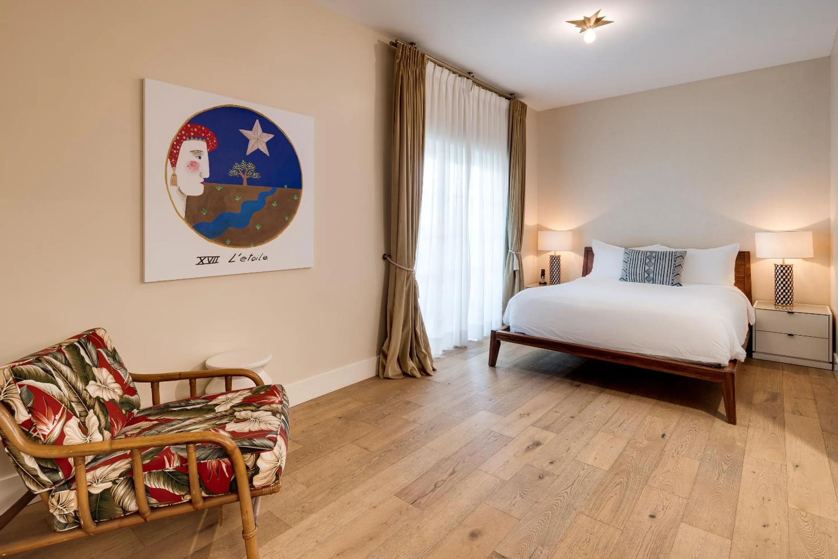 Bed in The Savoy Hotel & Beach Club