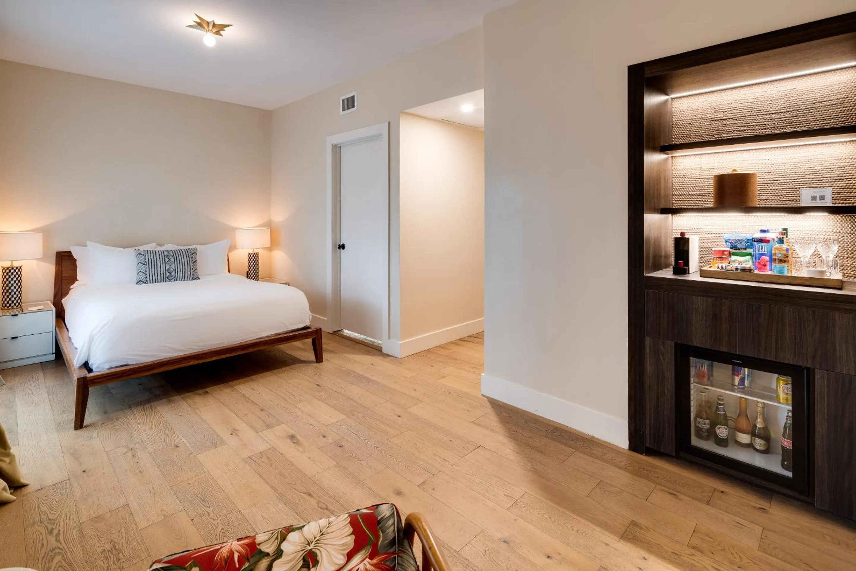 Bed in The Savoy Hotel & Beach Club