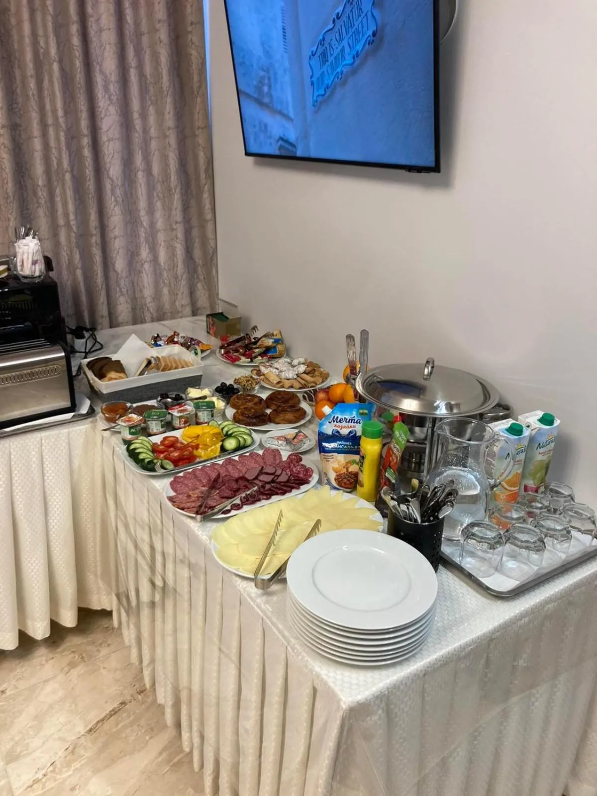 Food and drinks in Lotus Hotel Chisinau