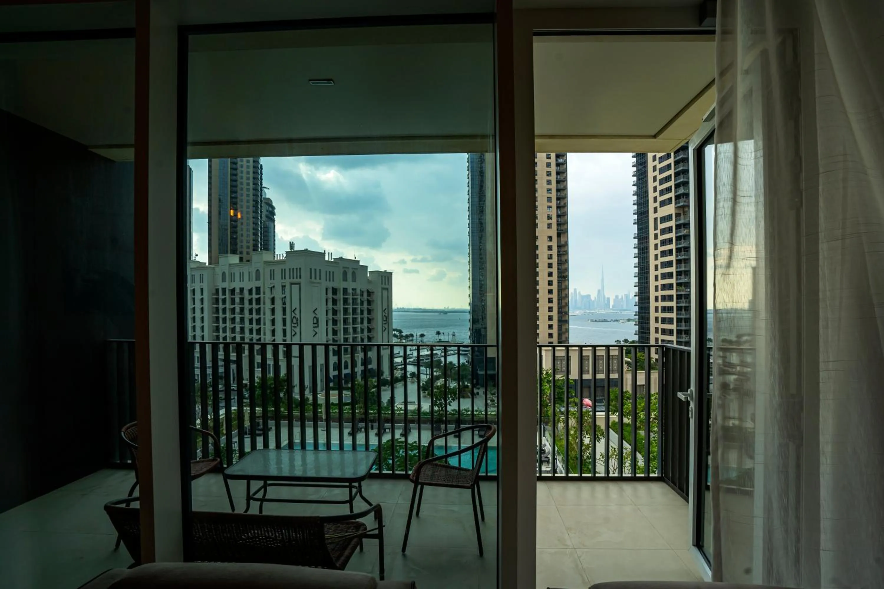 View (from property/room) in 3BR Haven with Burj Views by MagnoliasVHR