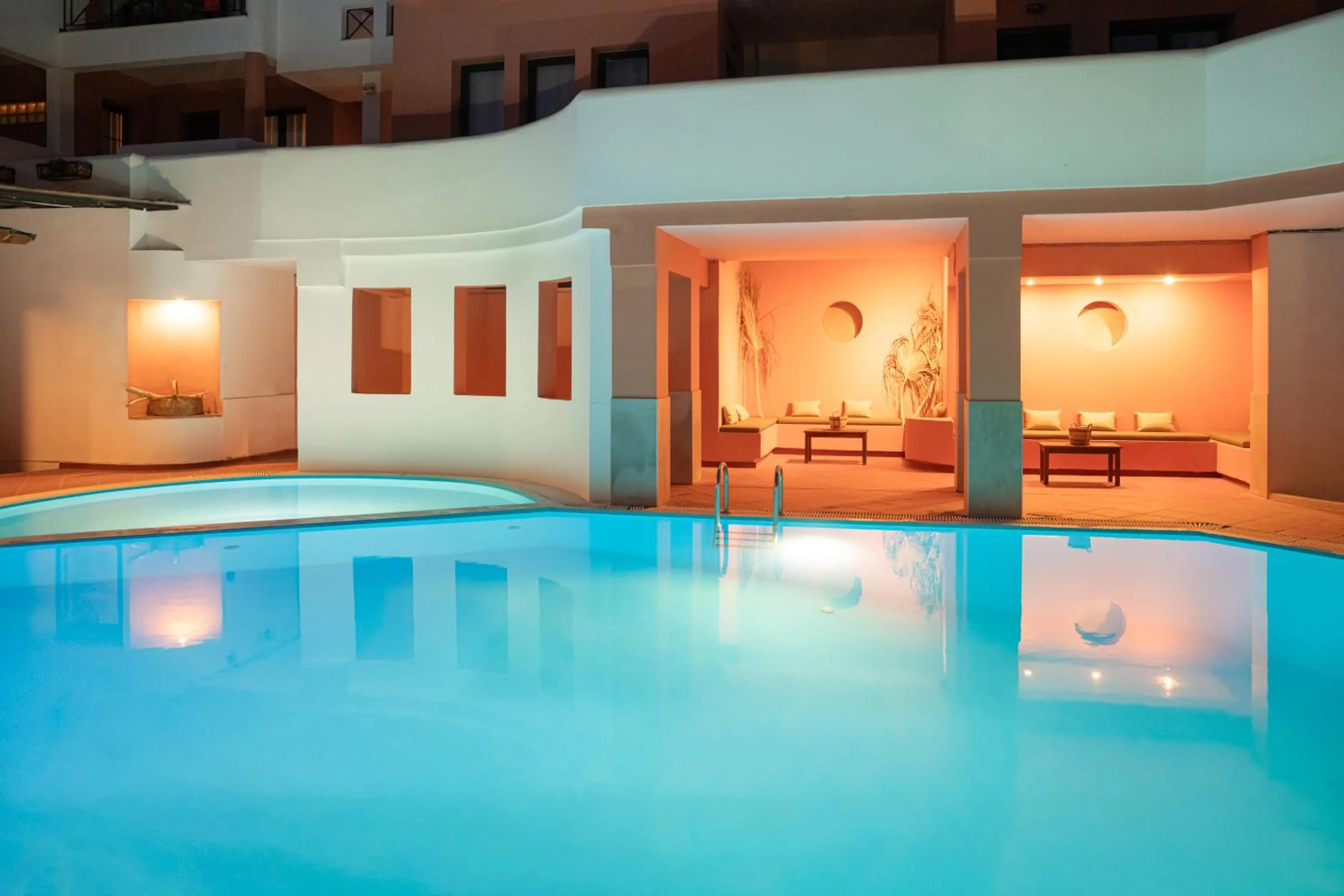 Swimming pool in Nisea Hotel Samos