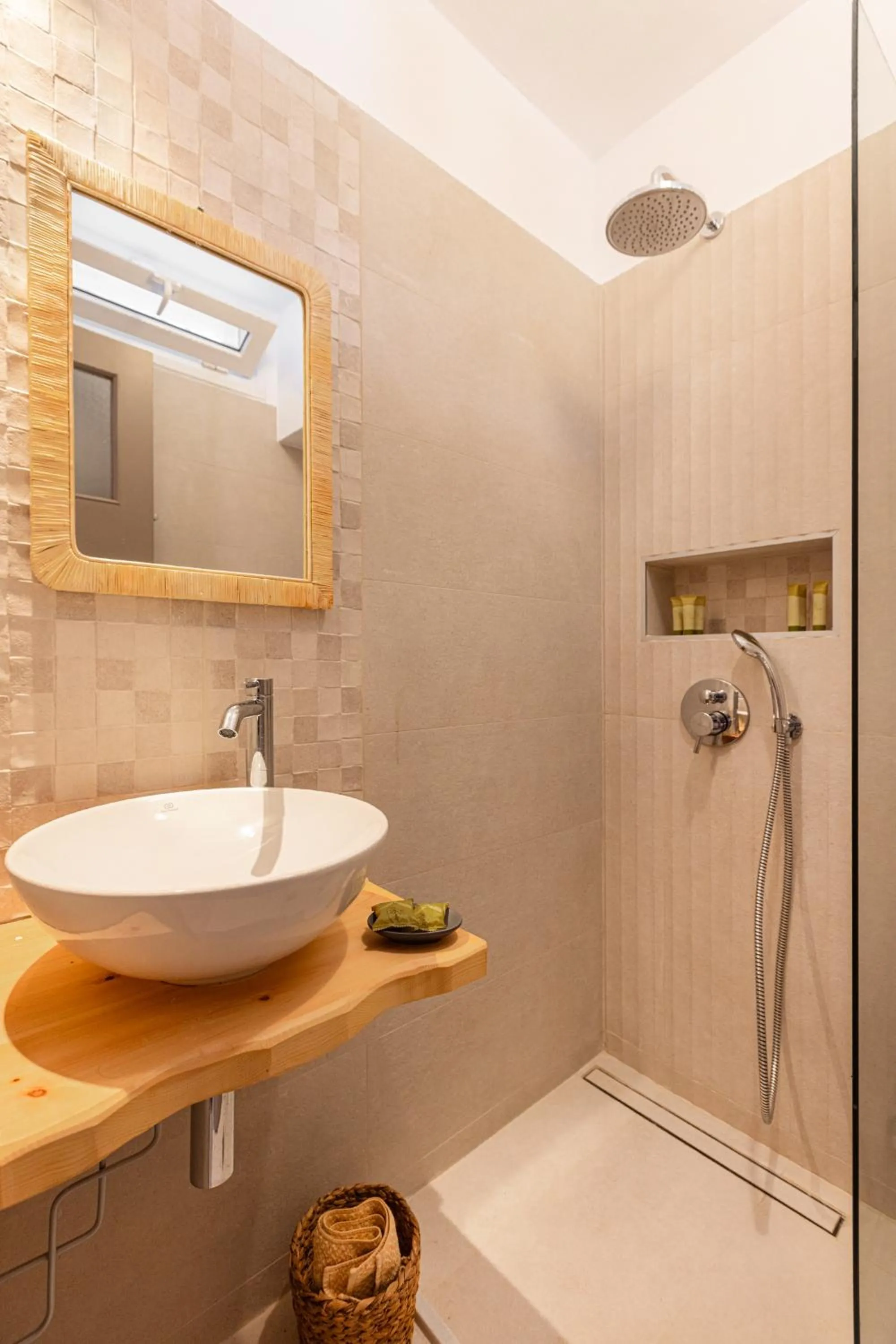 Bathroom in Nisea Hotel Samos