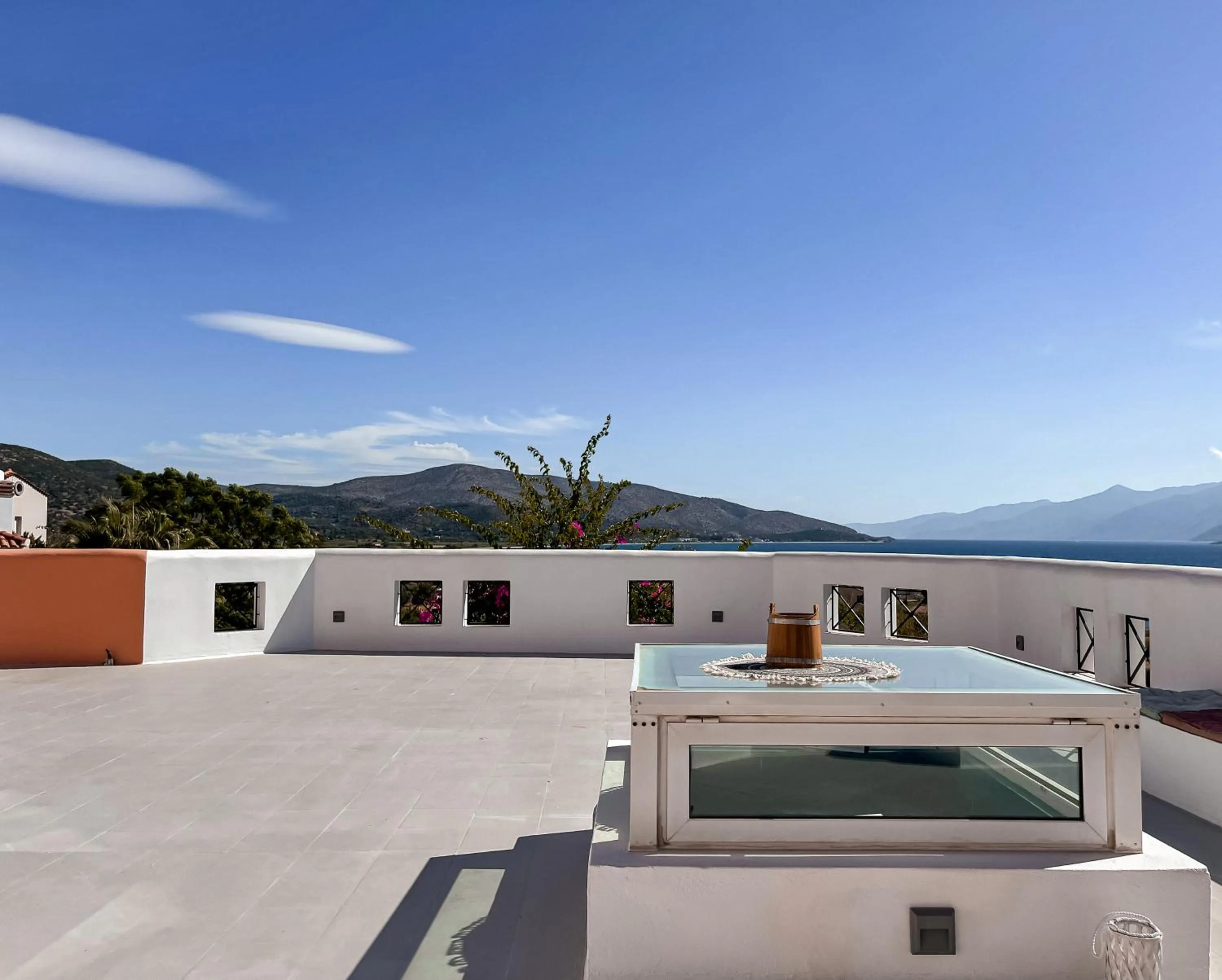 Balcony/Terrace in Nisea Hotel Samos