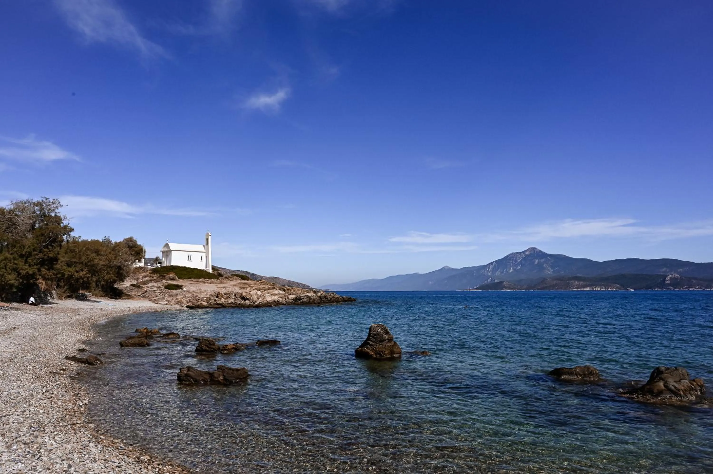 Beach in Nisea Hotel Samos