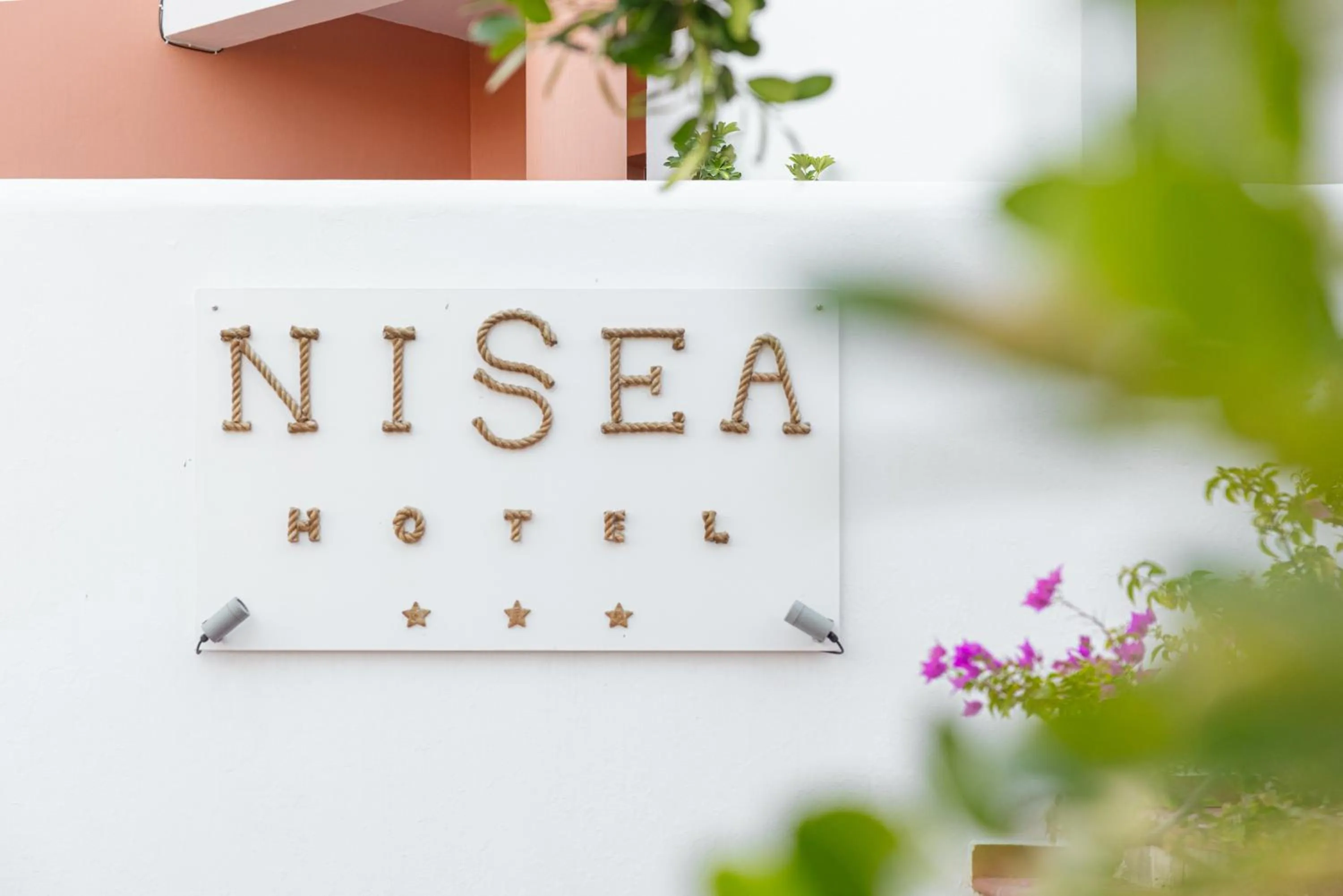 Property logo or sign in Nisea Hotel Samos