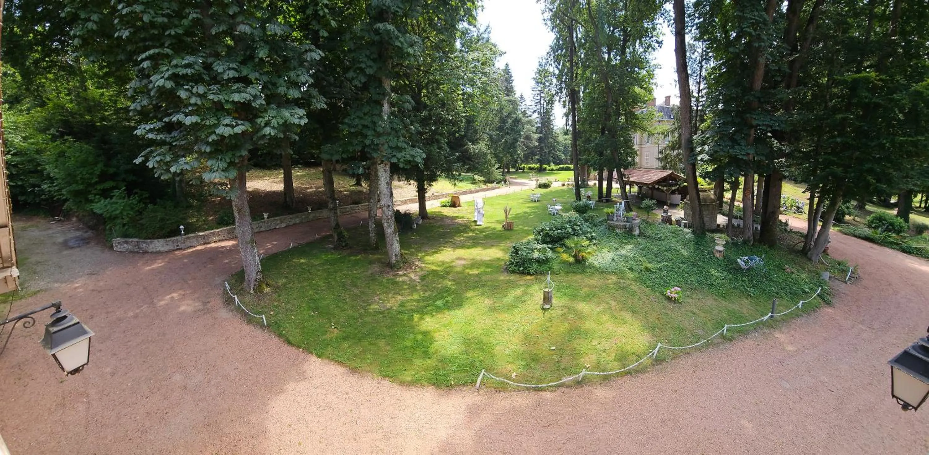 Garden in Château de MontSablé