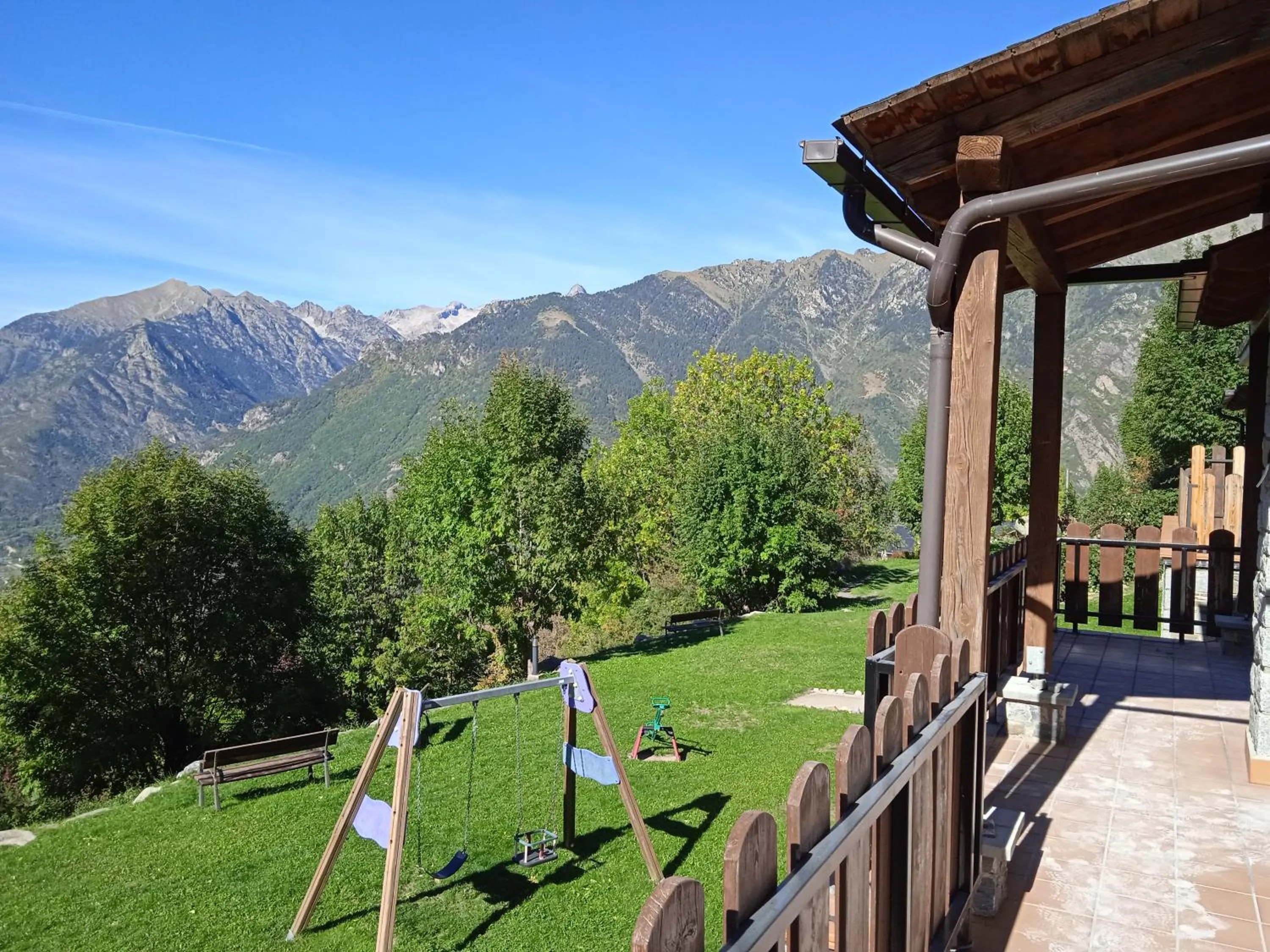 Garden view in Prados de Velarta