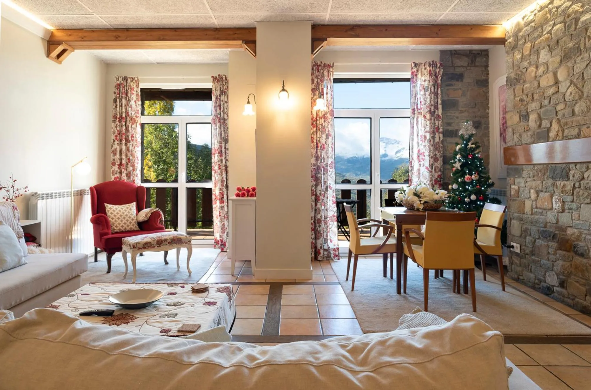 Living room in Prados de Velarta