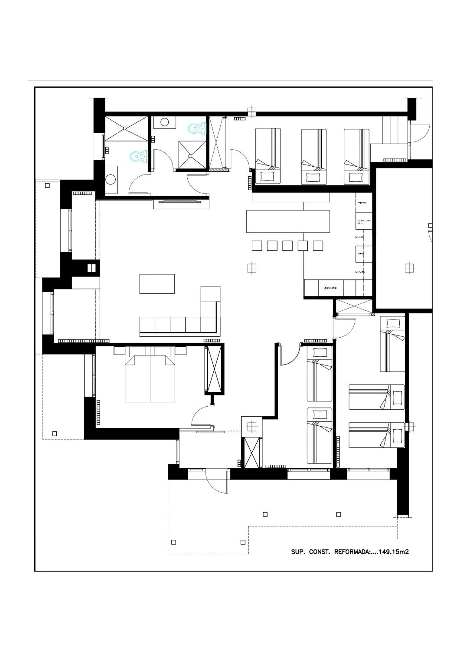 Floor plan in Prados de Velarta
