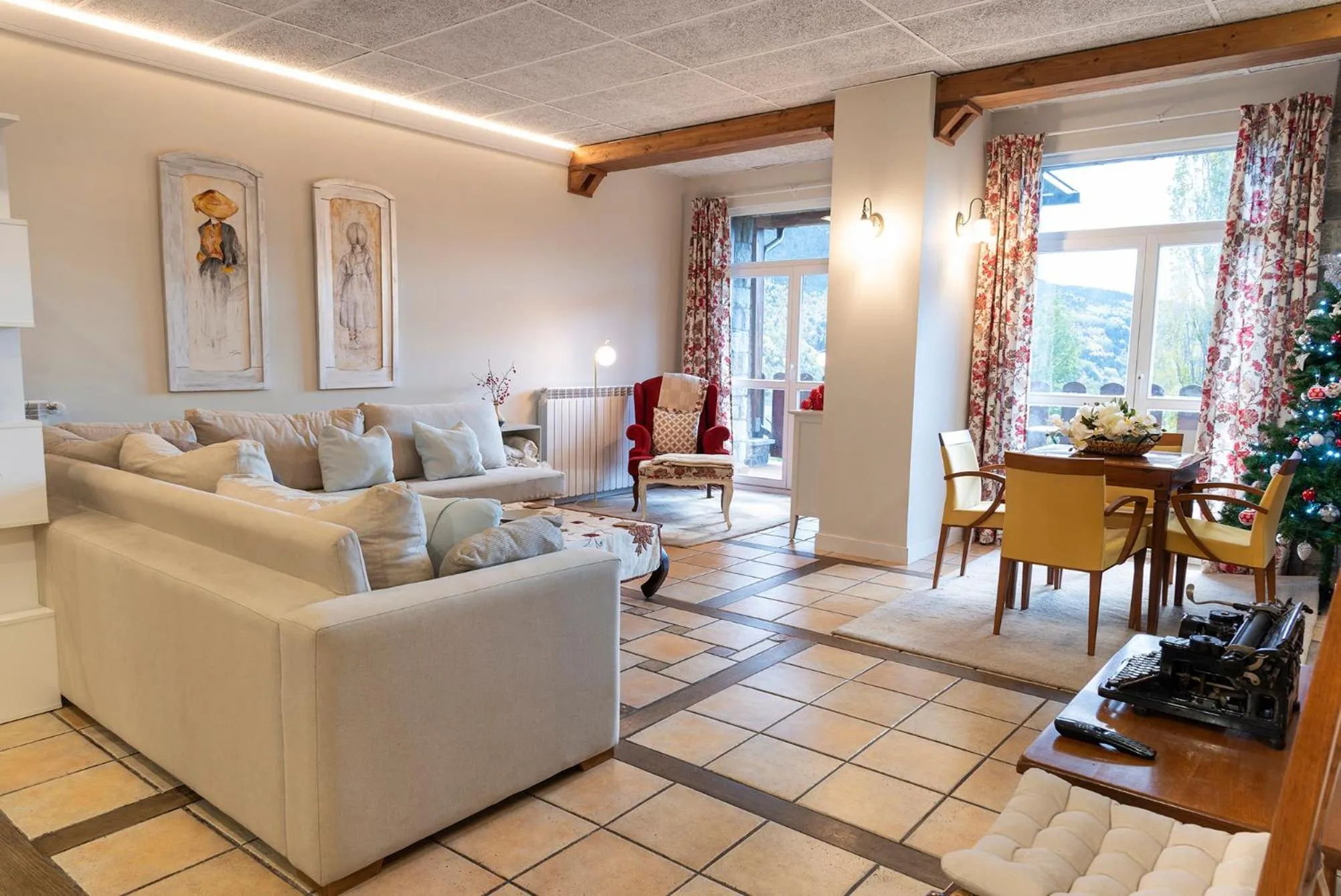 Living room in Prados de Velarta