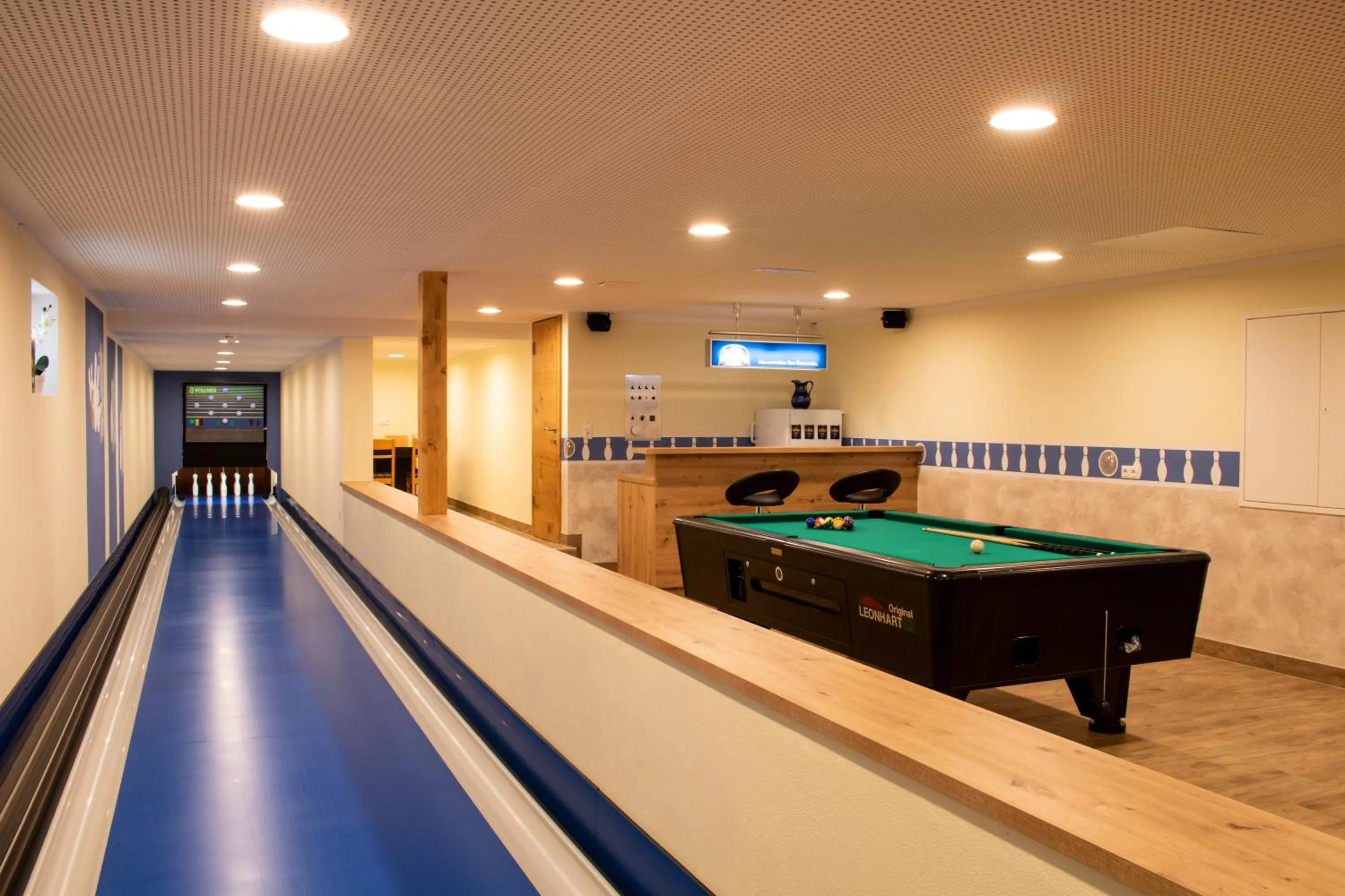 Billiard in Gasthof Dreiländereck