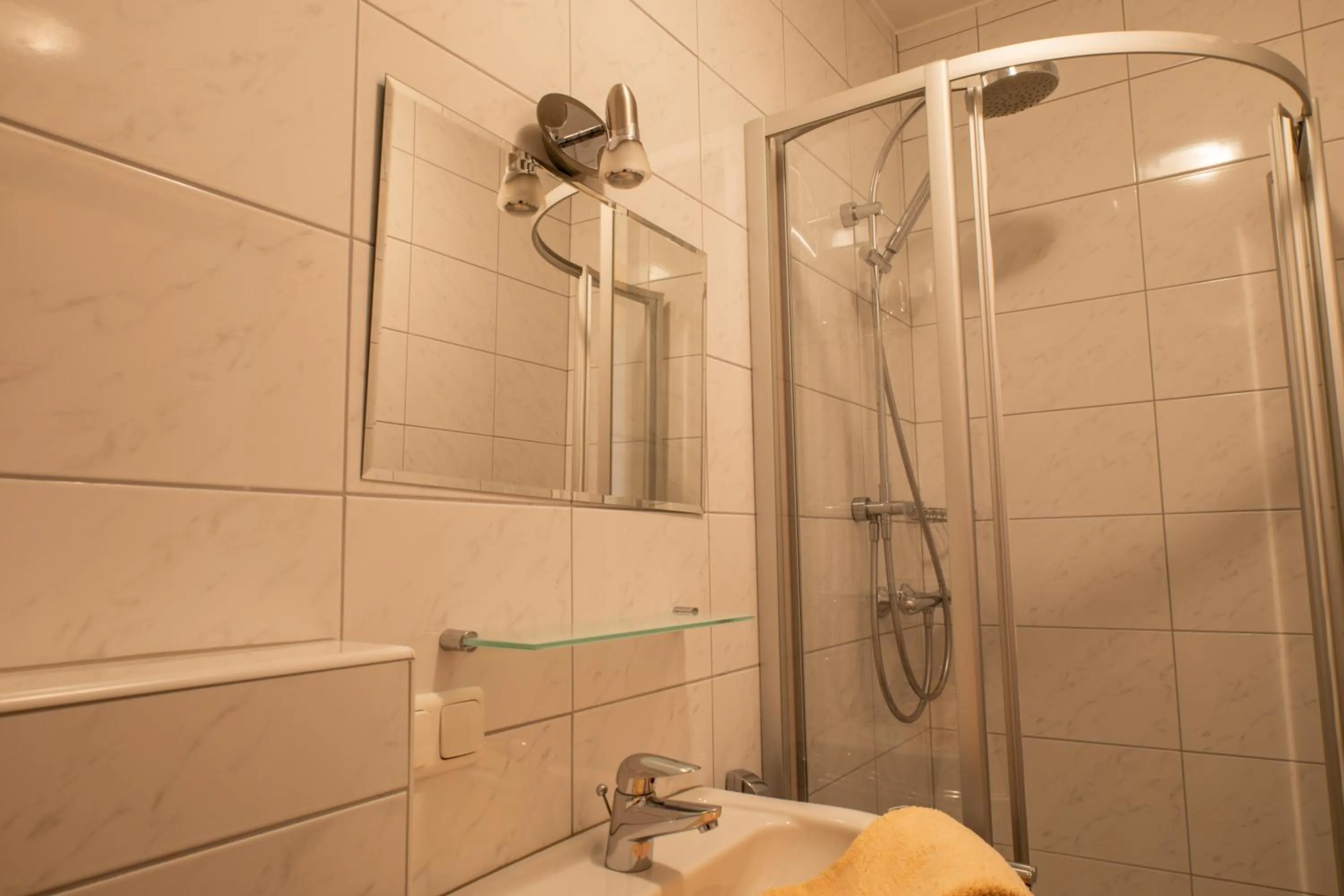 Bathroom in Gasthof Dreiländereck