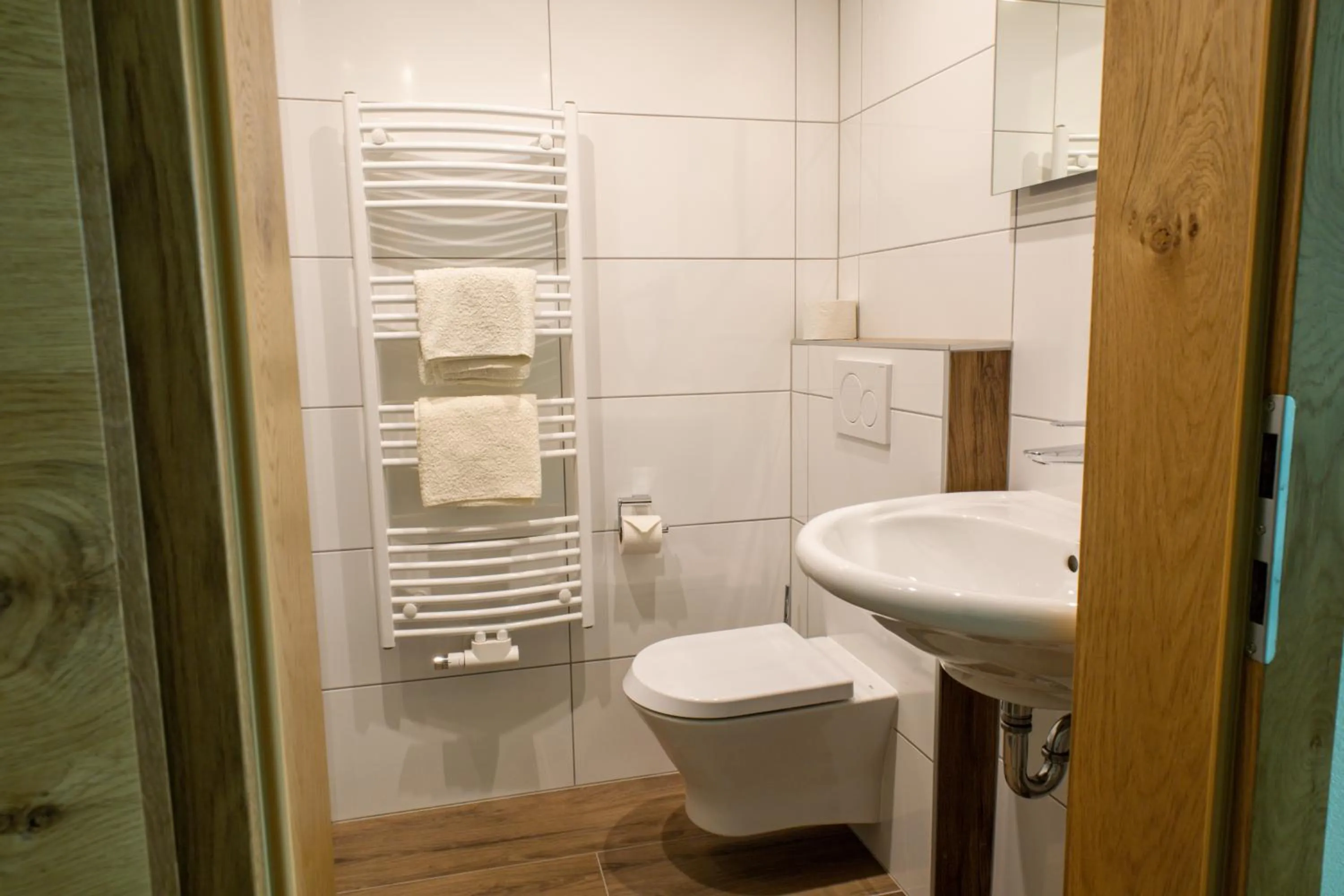 Bathroom in Gasthof Dreiländereck