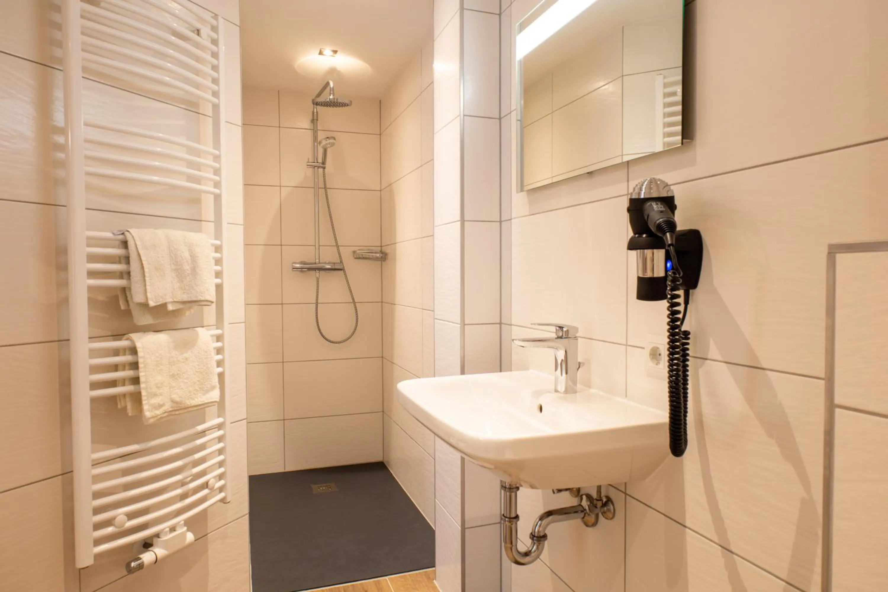 Bathroom in Gasthof Dreiländereck