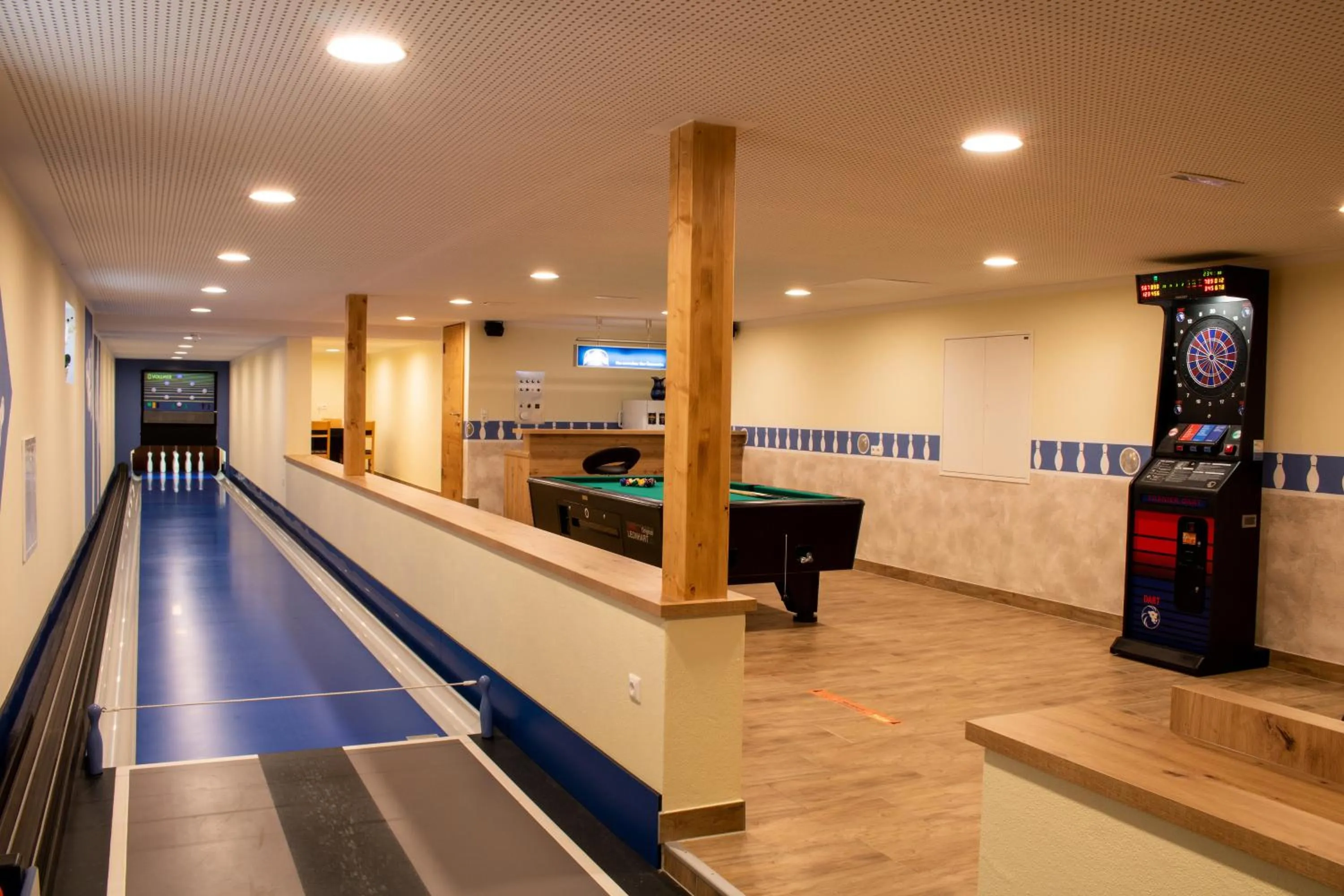 Billiard in Gasthof Dreiländereck