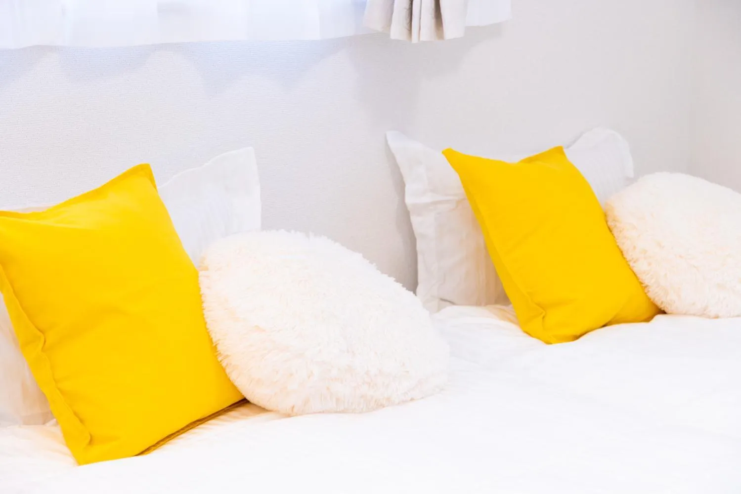 Bed in Awaji Garden House in Shinmura