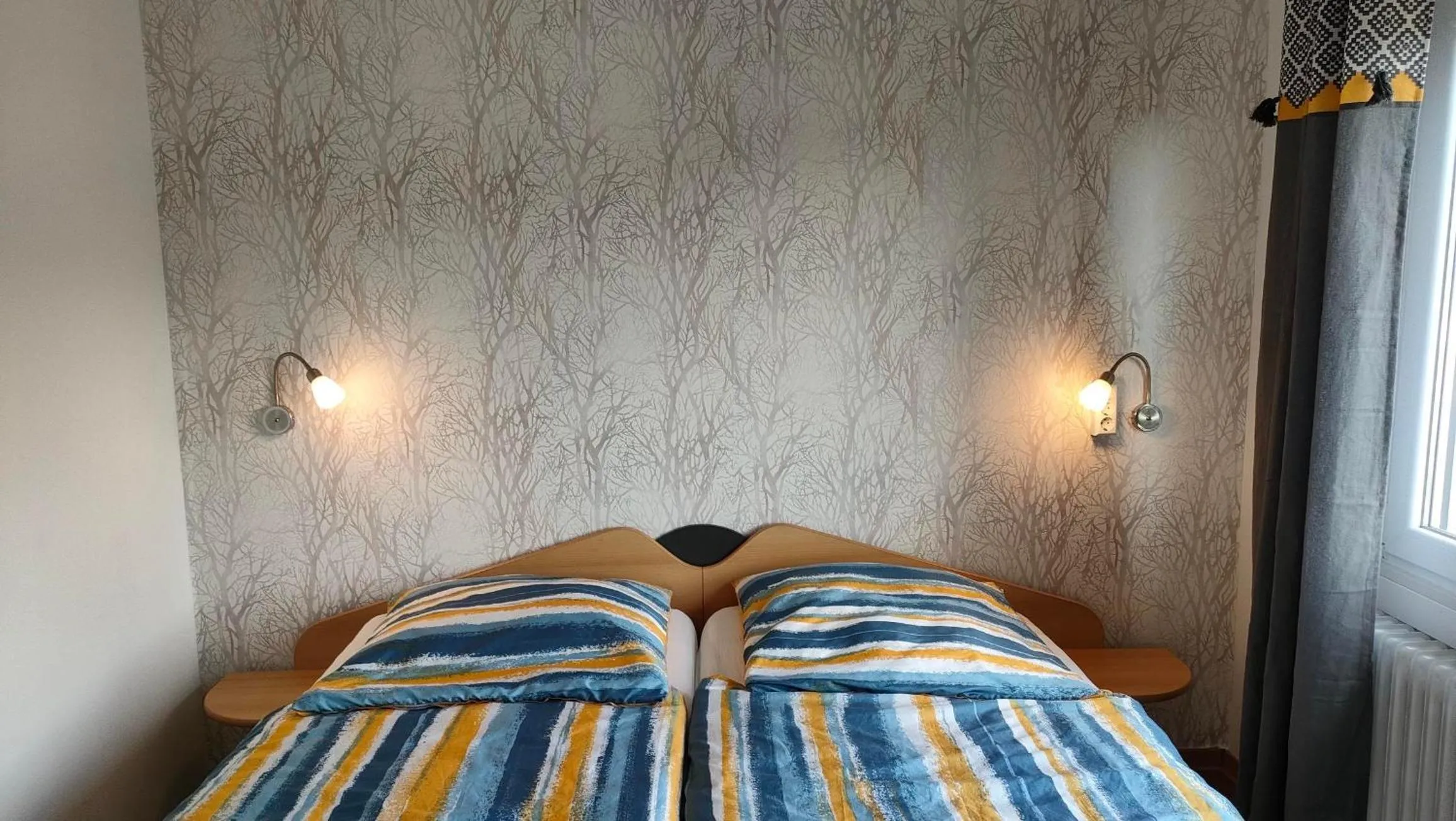 Bedroom in Pension Sauerland