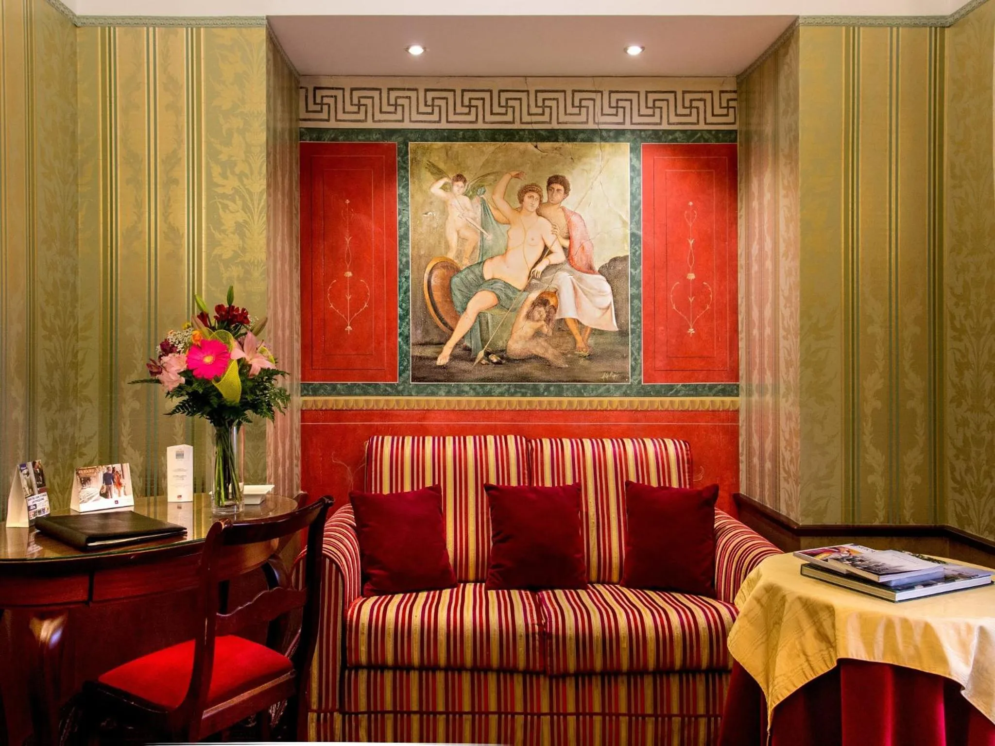 Seating area in c-hotels Rubens