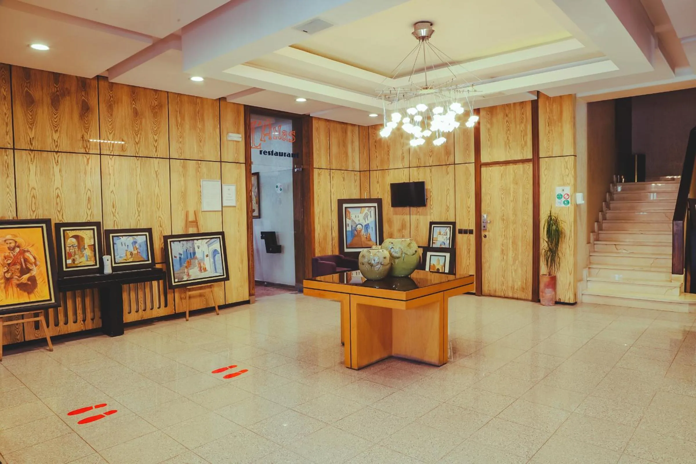 Lobby or reception in Hotel Perce Neige