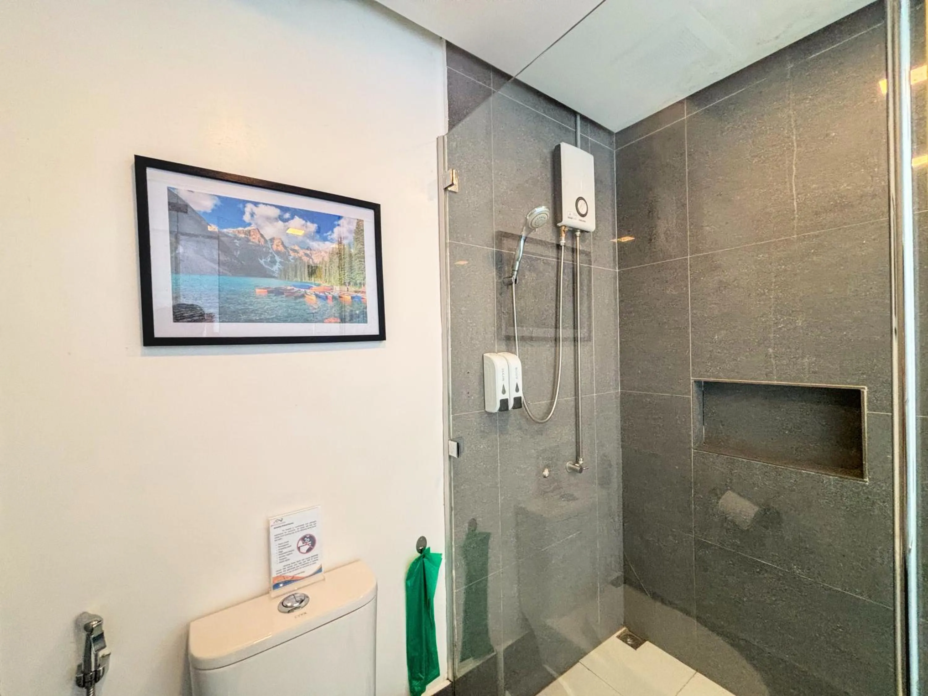 Shower in AV Suites