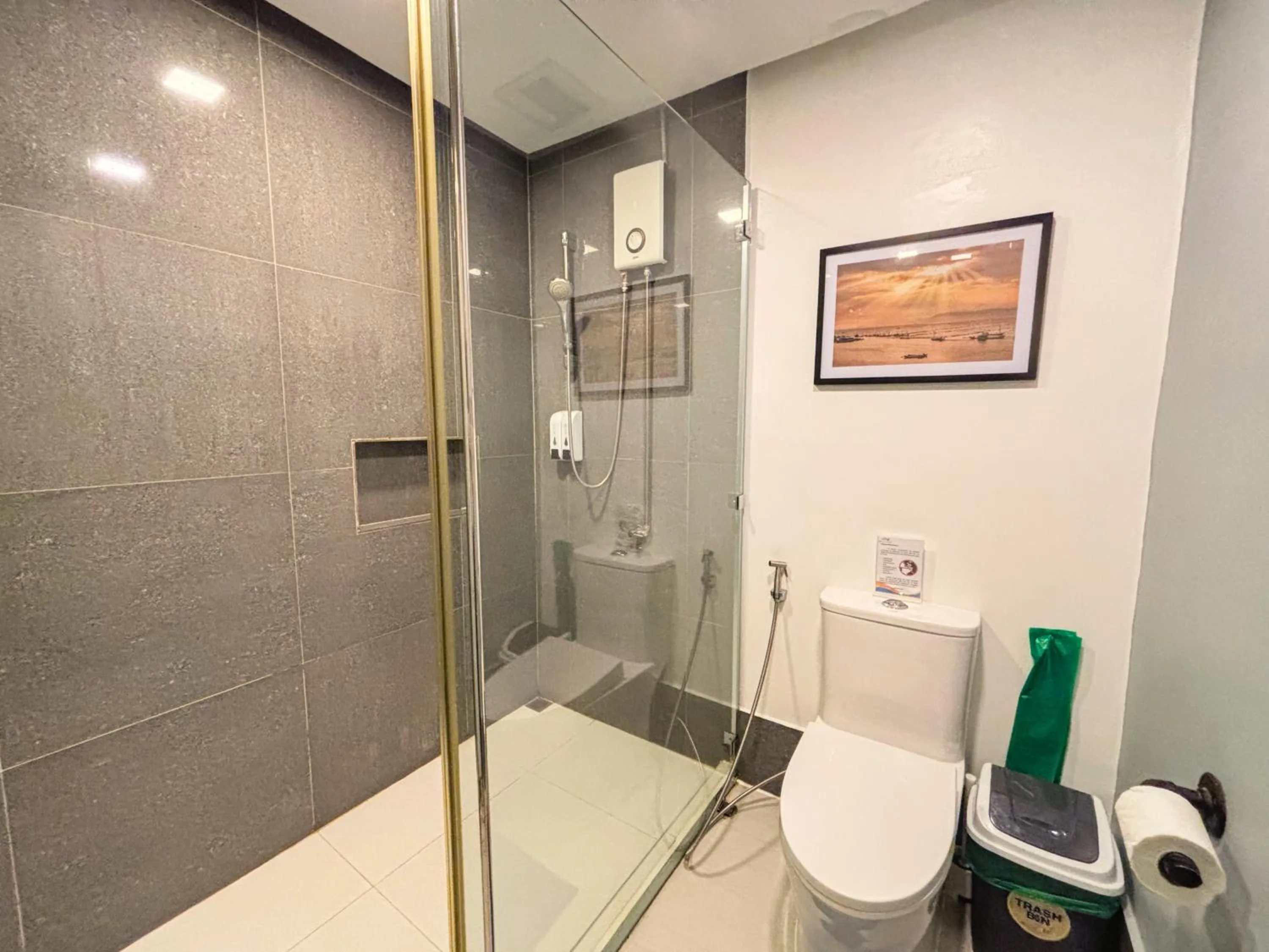Shower in AV Suites