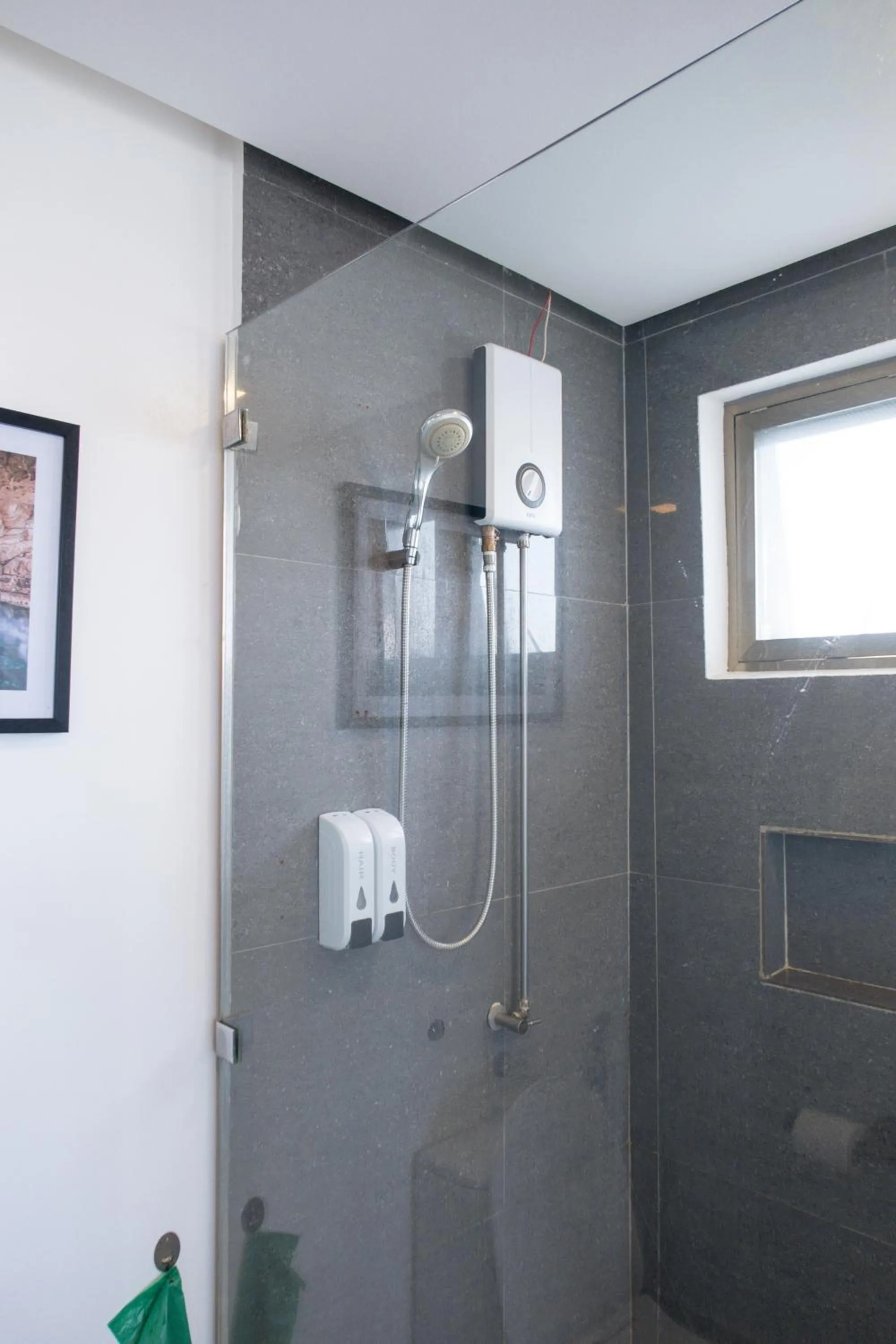 Shower in AV Suites