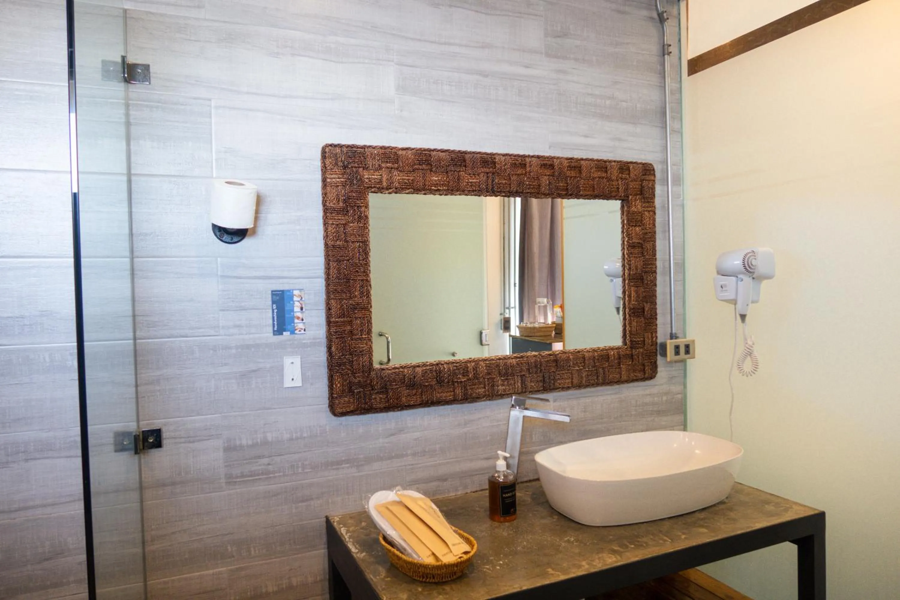 Bathroom in AV Suites