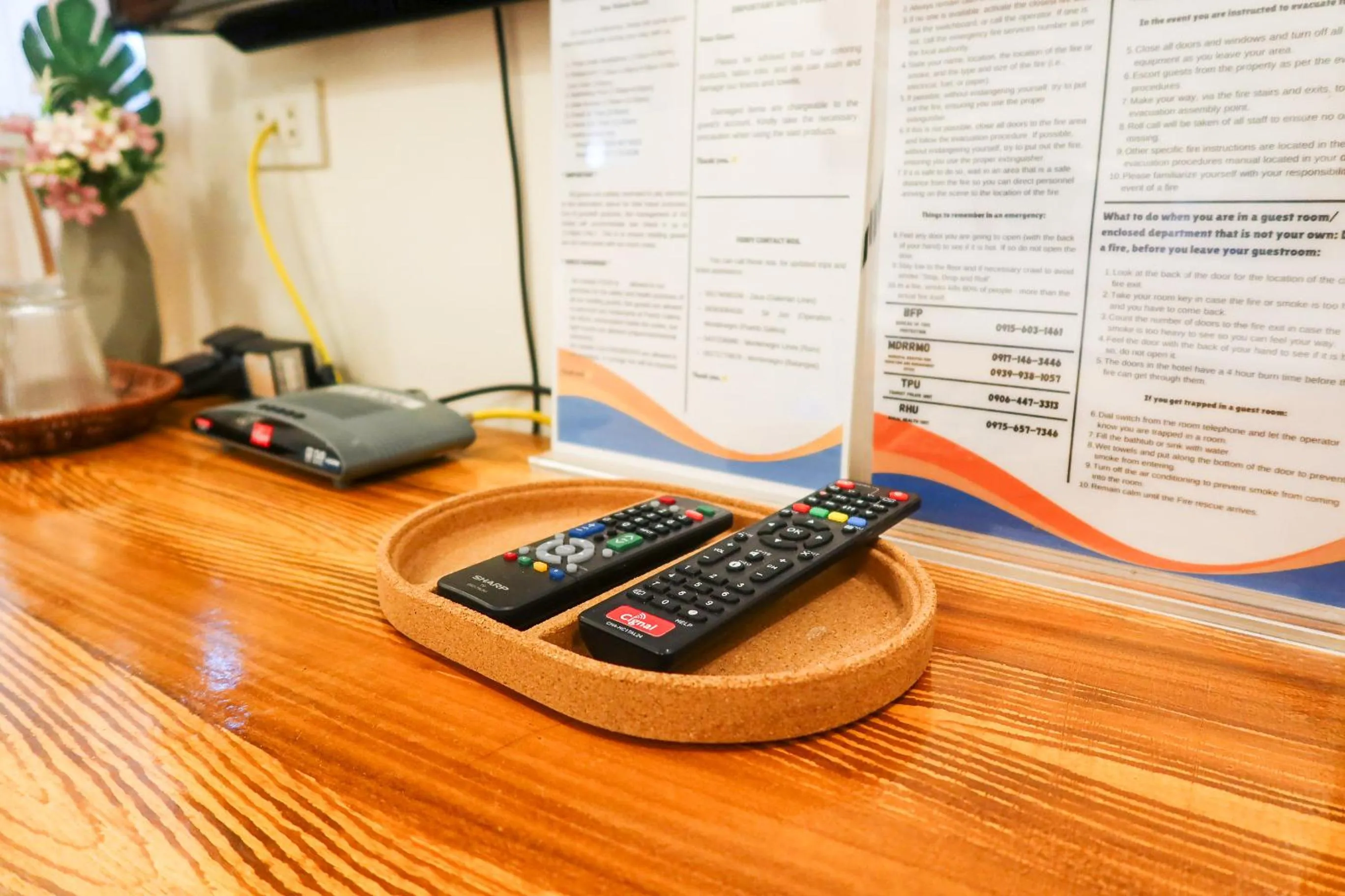 Decorative detail in AV Suites