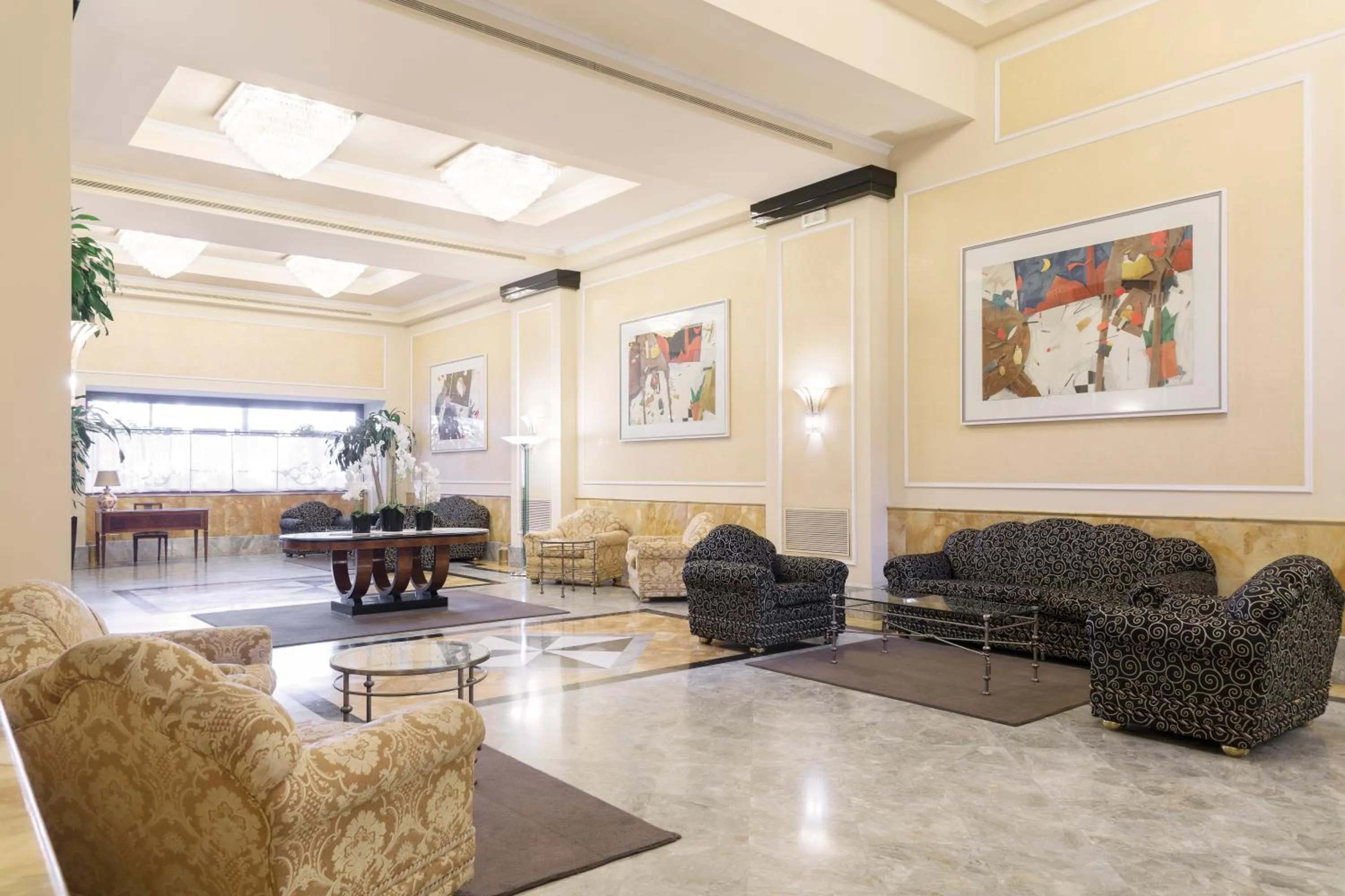 Lobby or reception in Doria Grand Hotel