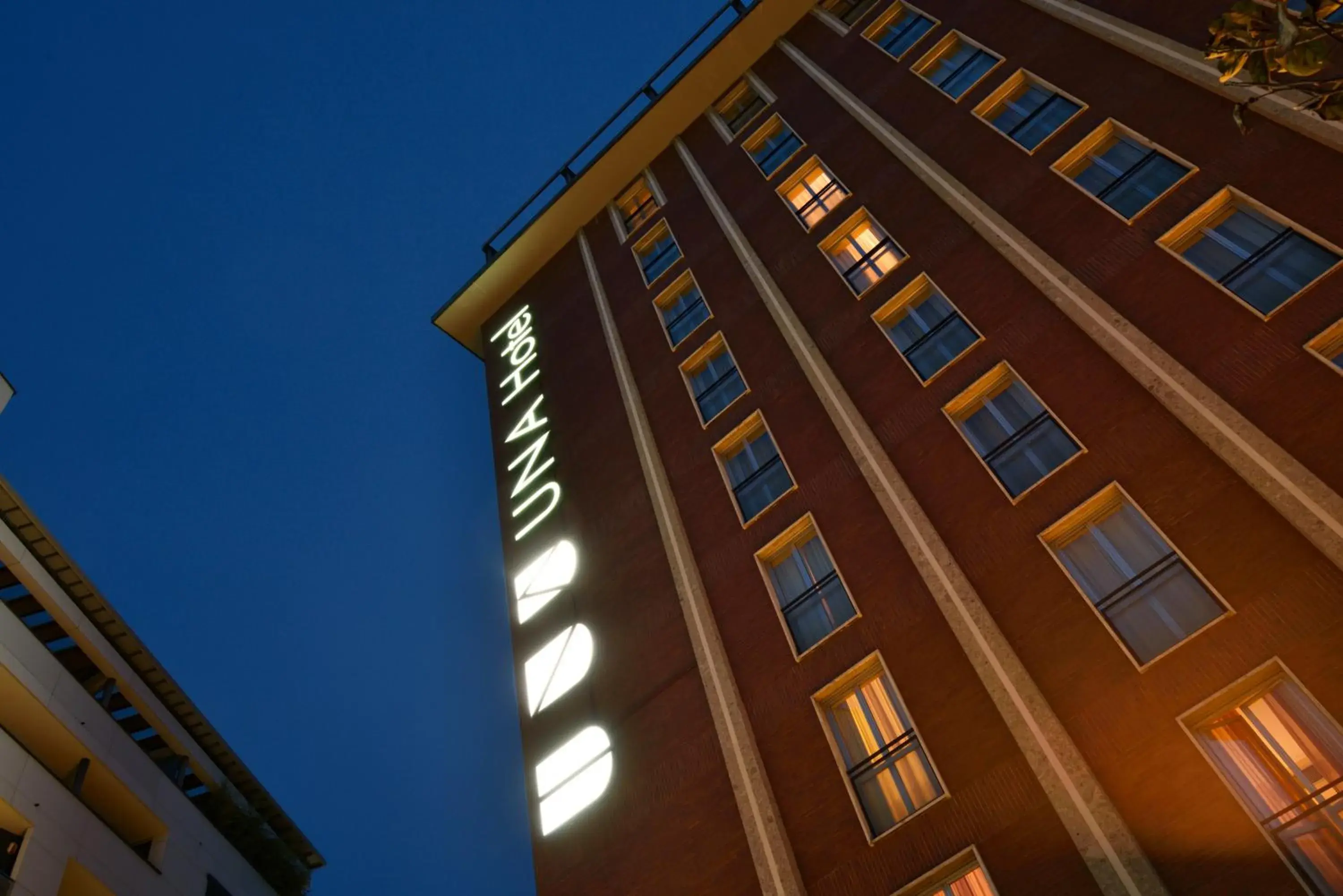 Property building in UNA Hotels Mediterraneo Milano Property building in UNA Hotels Mediterraneo Milano