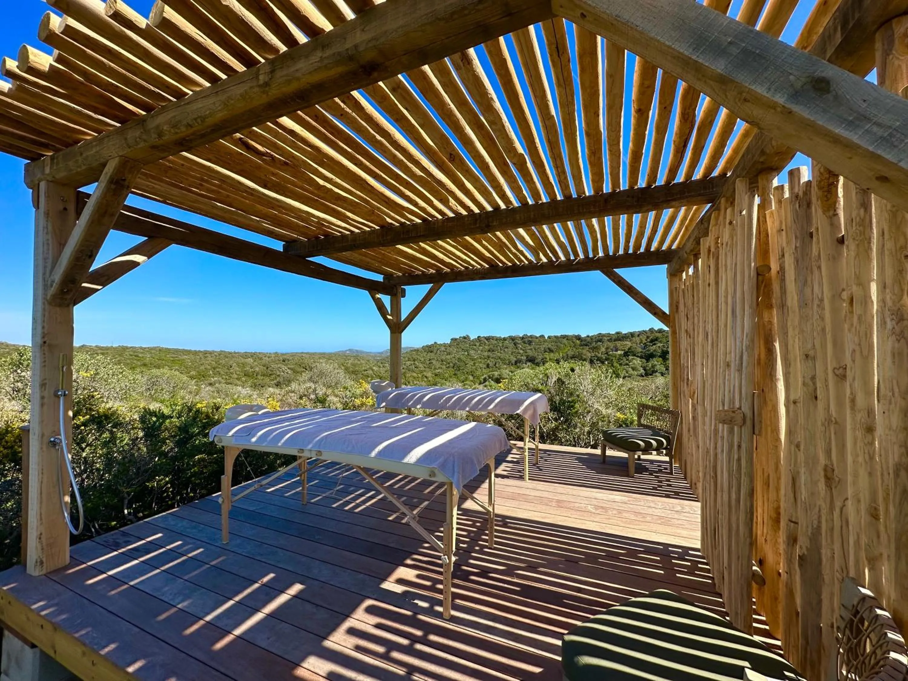 Natural landscape in Hôtel Version Maquis Santa Manza