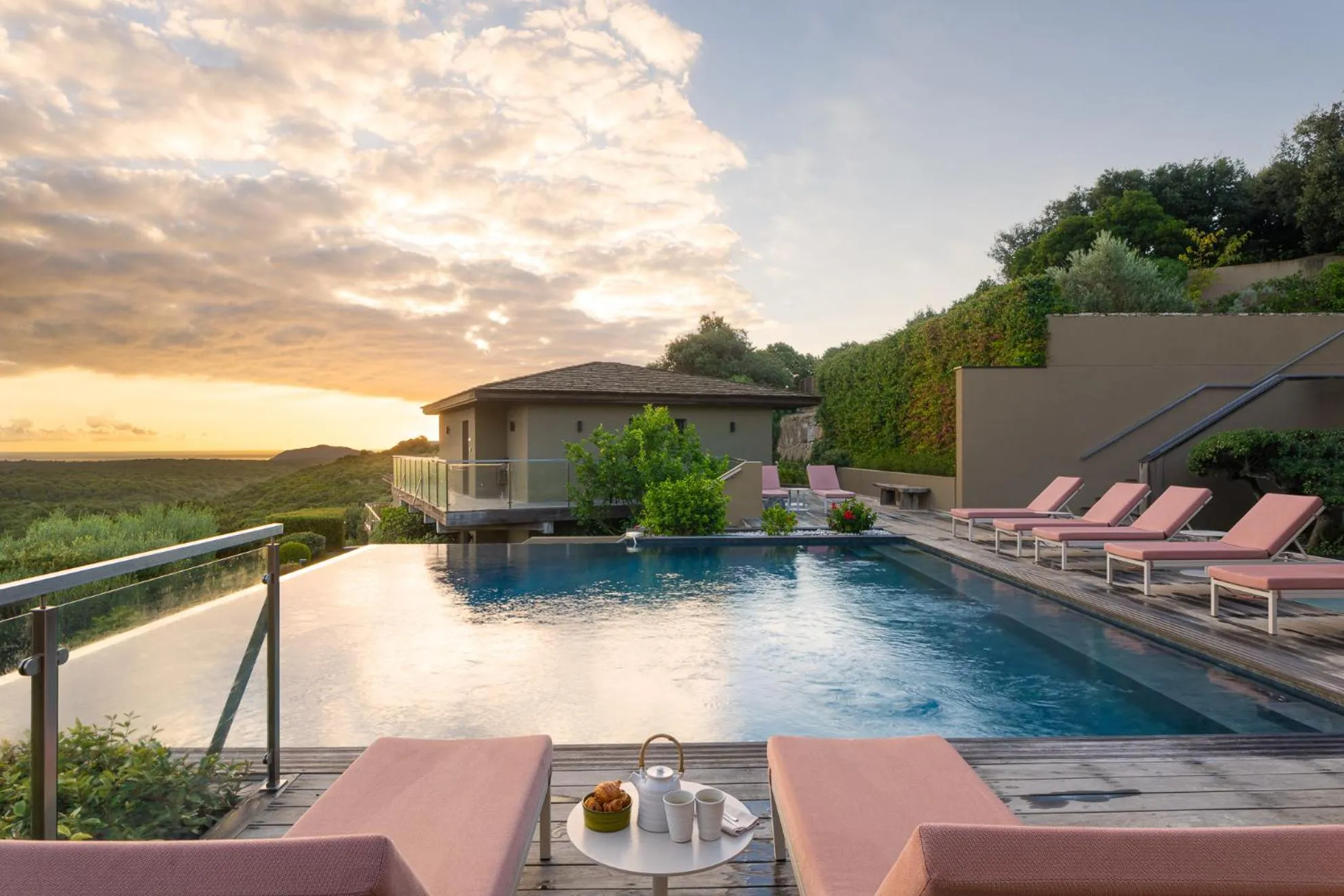 Natural landscape in Hôtel Version Maquis Santa Manza