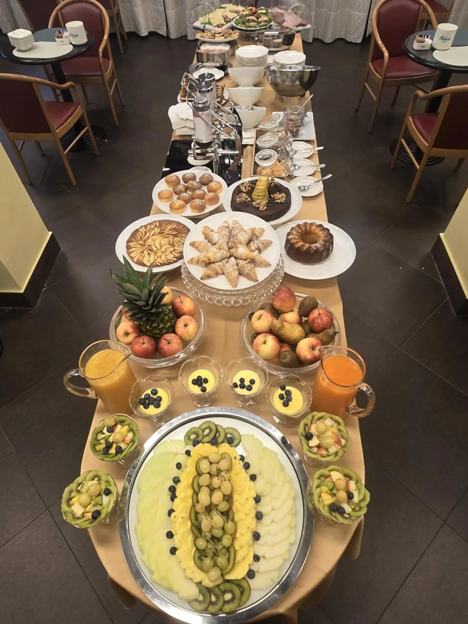 Breakfast in Mokinba Hotels Sant'Ambroeus