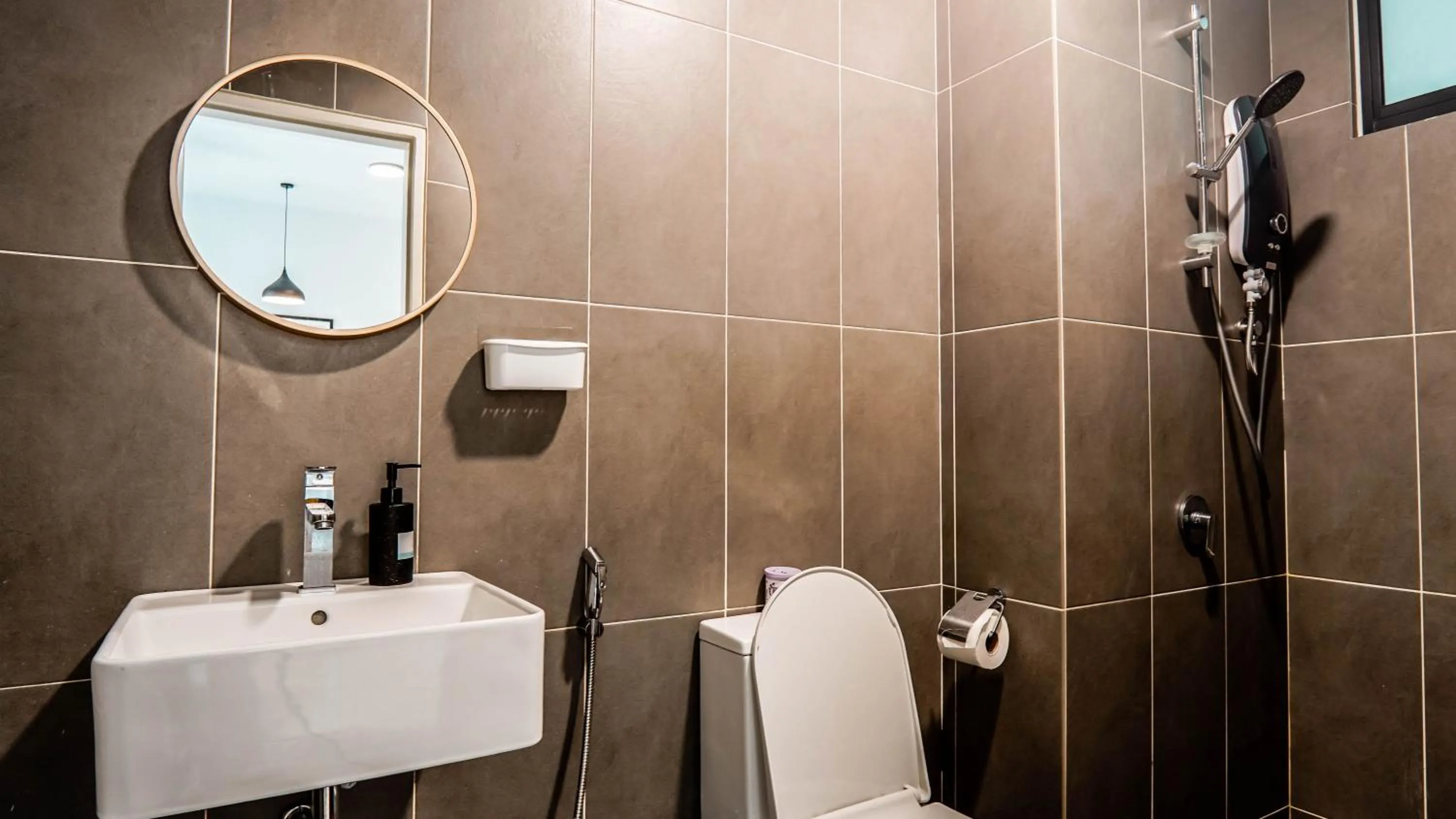 Shower in Greenfield Residence Bandar Sunway by Airhost