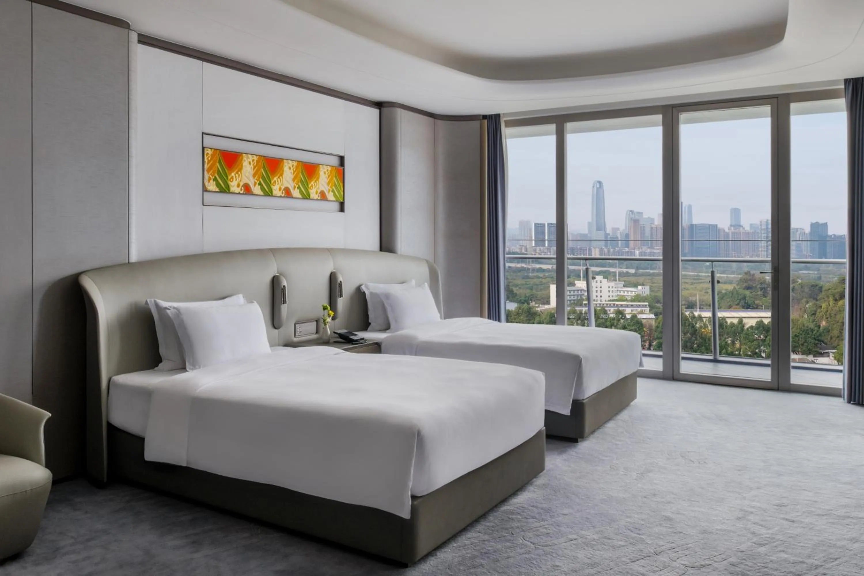 Bed in Vignette Collection The Xanadu Guangzhou, an IHG Hotel