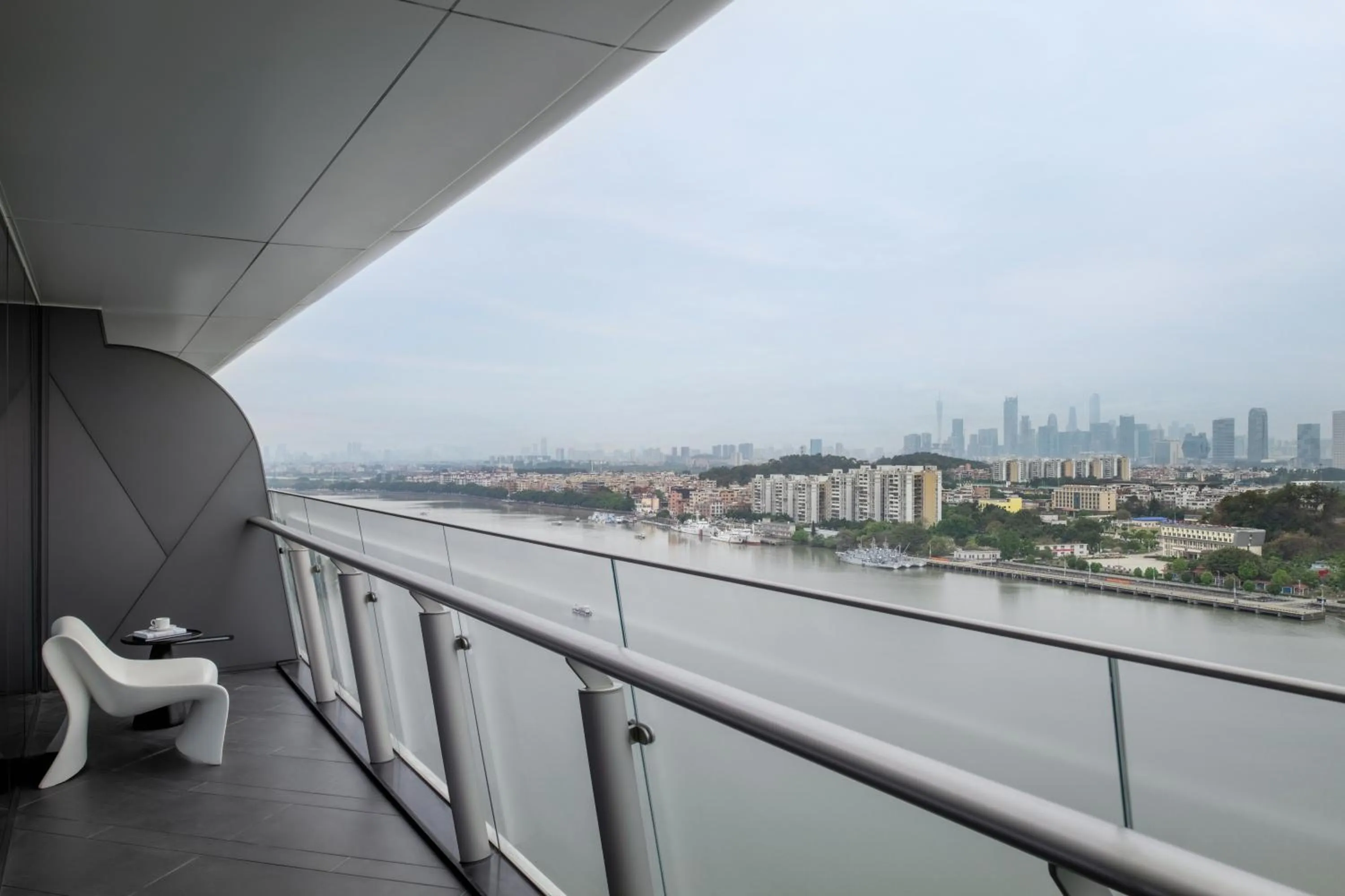 Balcony/Terrace in Vignette Collection The Xanadu Guangzhou, an IHG Hotel