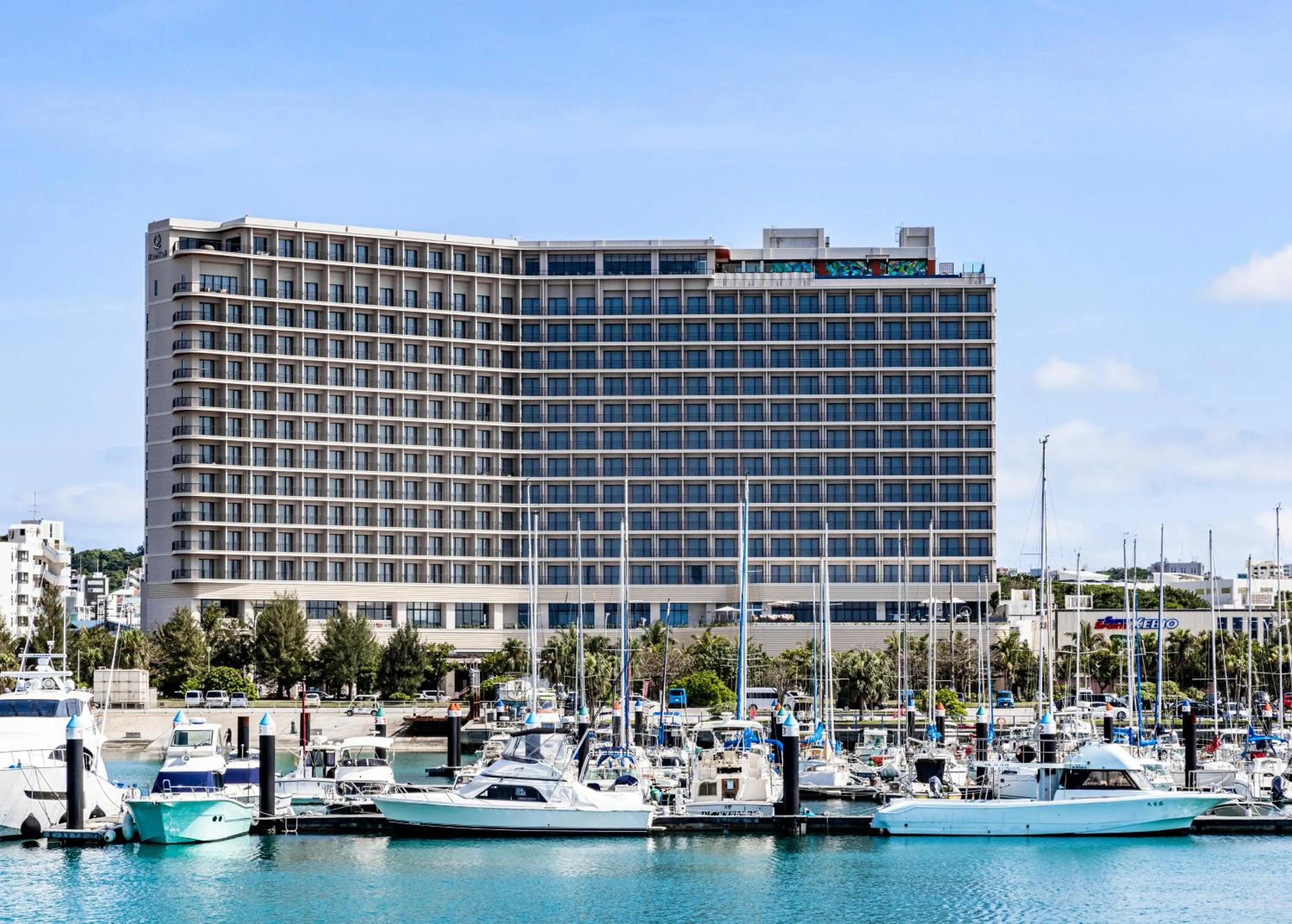 Property building in Okinawa Prince Hotel Ocean View Ginowan