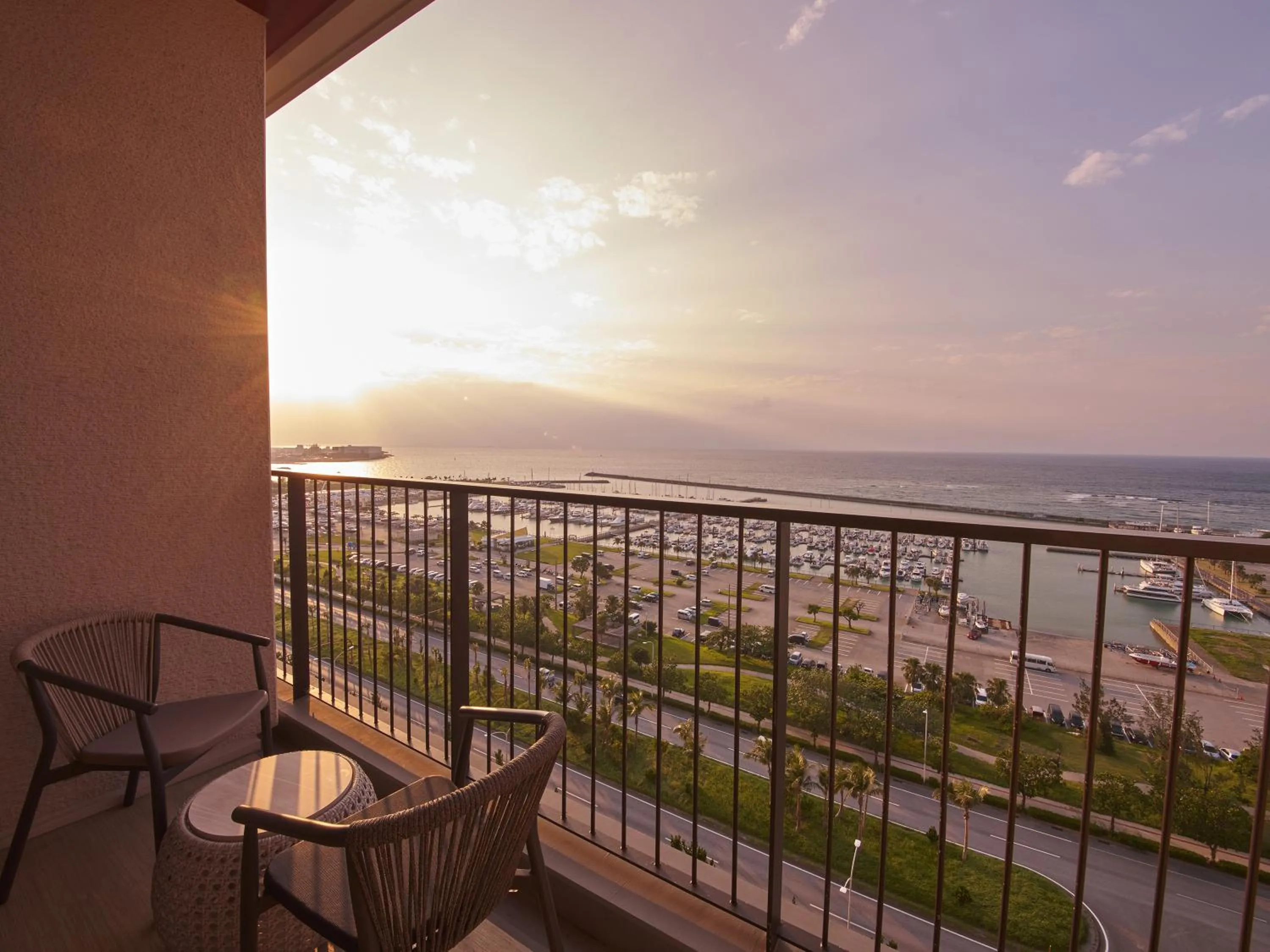 Balcony/Terrace in Okinawa Prince Hotel Ocean View Ginowan