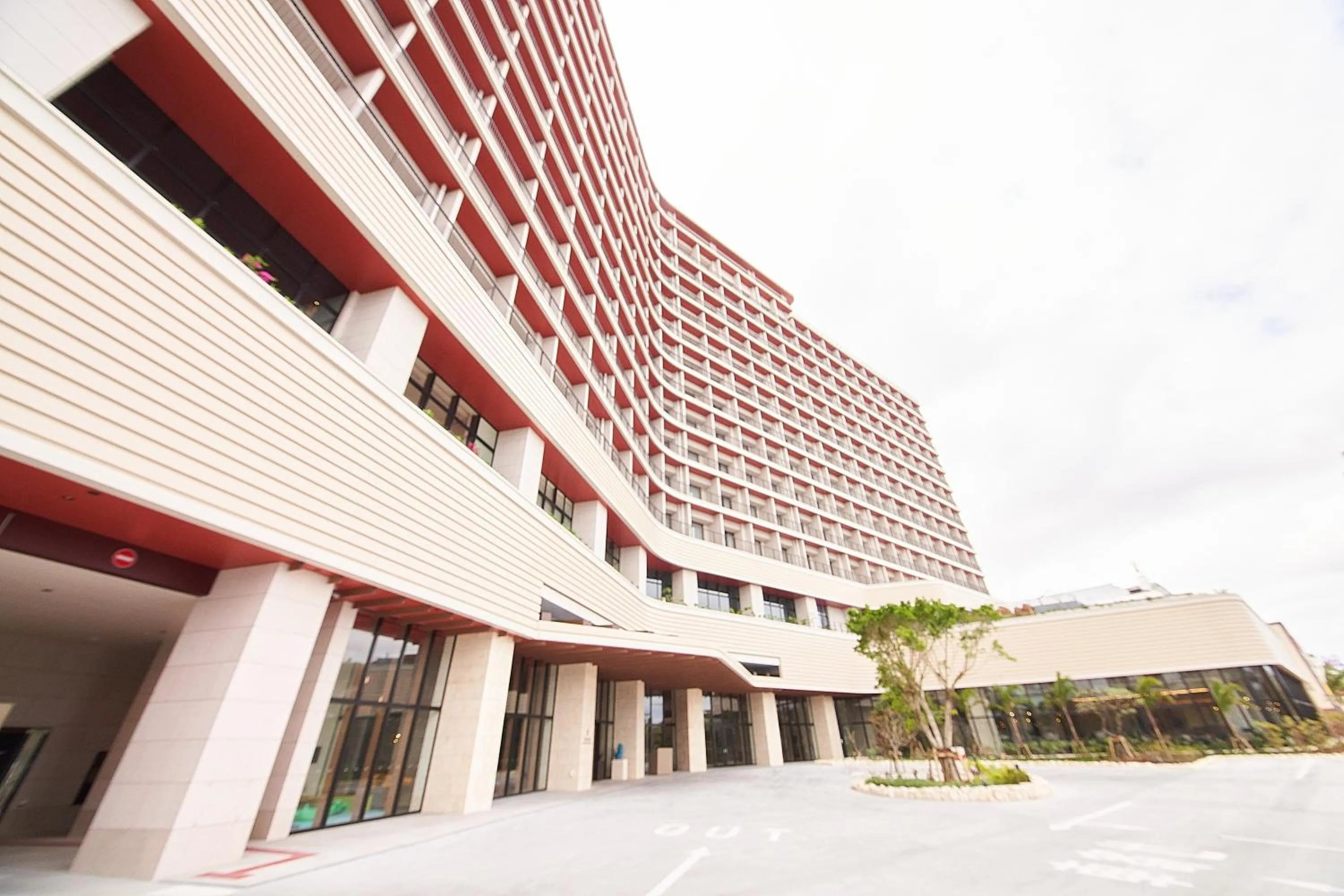 Facade/entrance in Okinawa Prince Hotel Ocean View Ginowan
