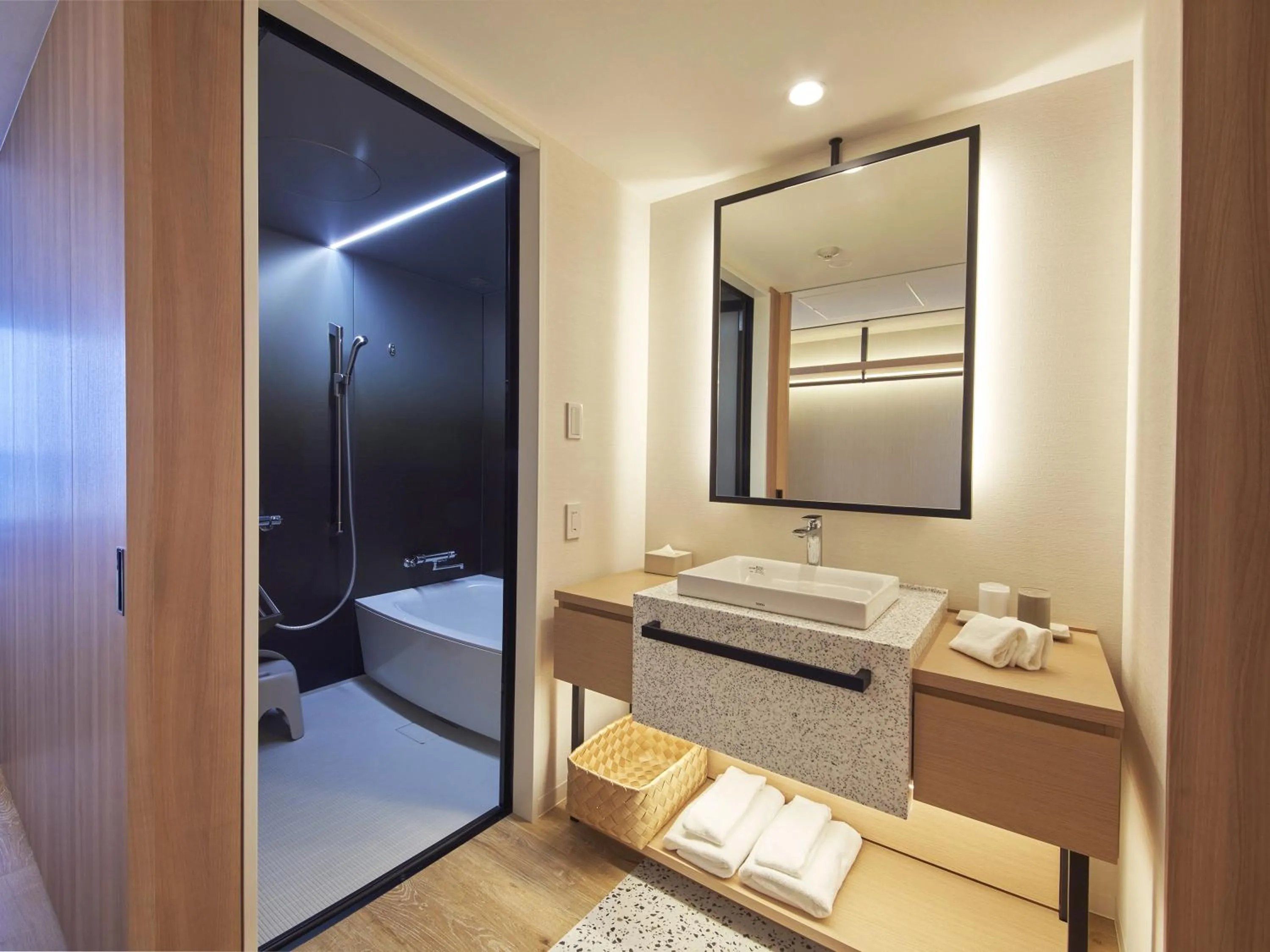 Toilet, Bed in Okinawa Prince Hotel Ocean View Ginowan