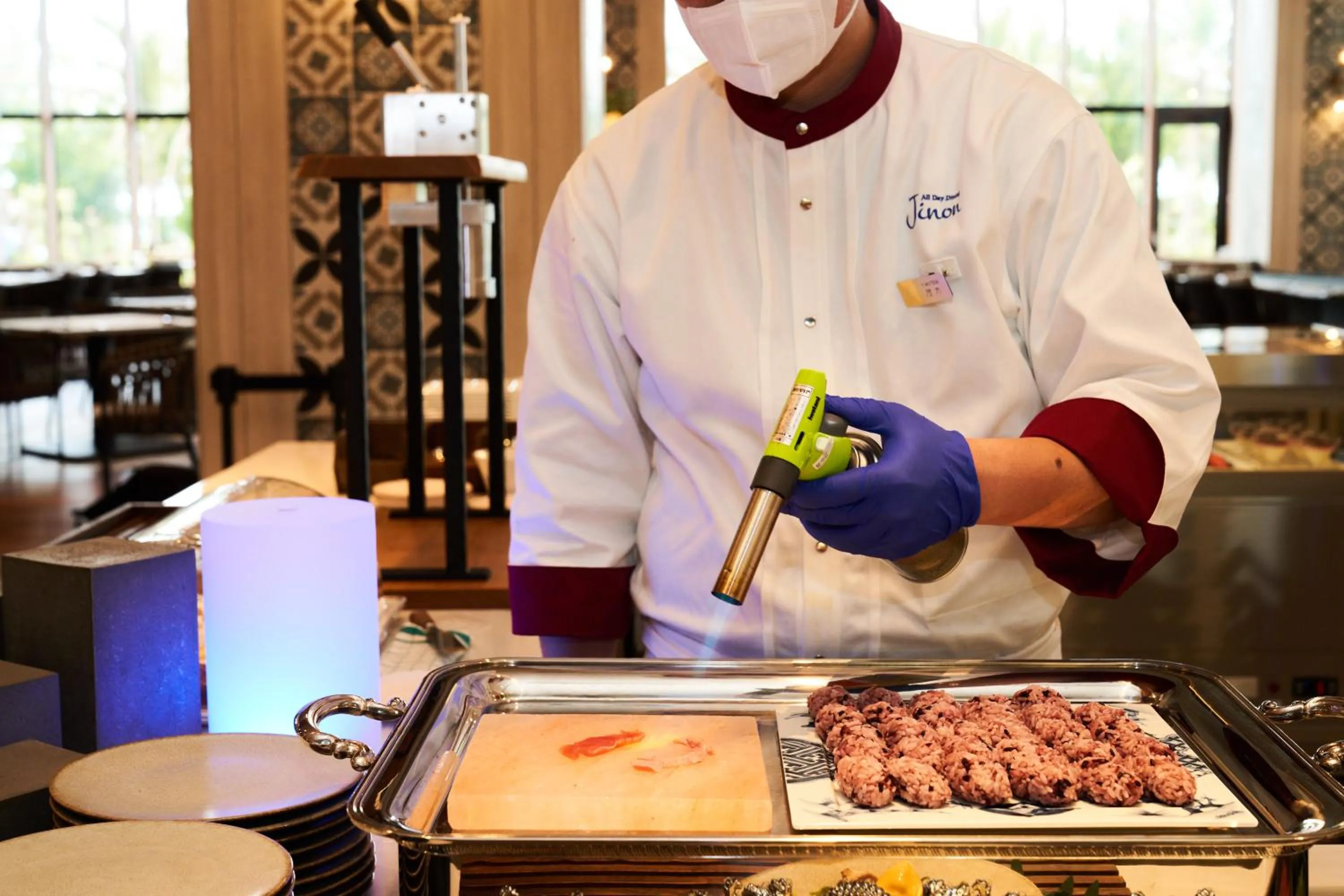 Restaurant/places to eat in Okinawa Prince Hotel Ocean View Ginowan