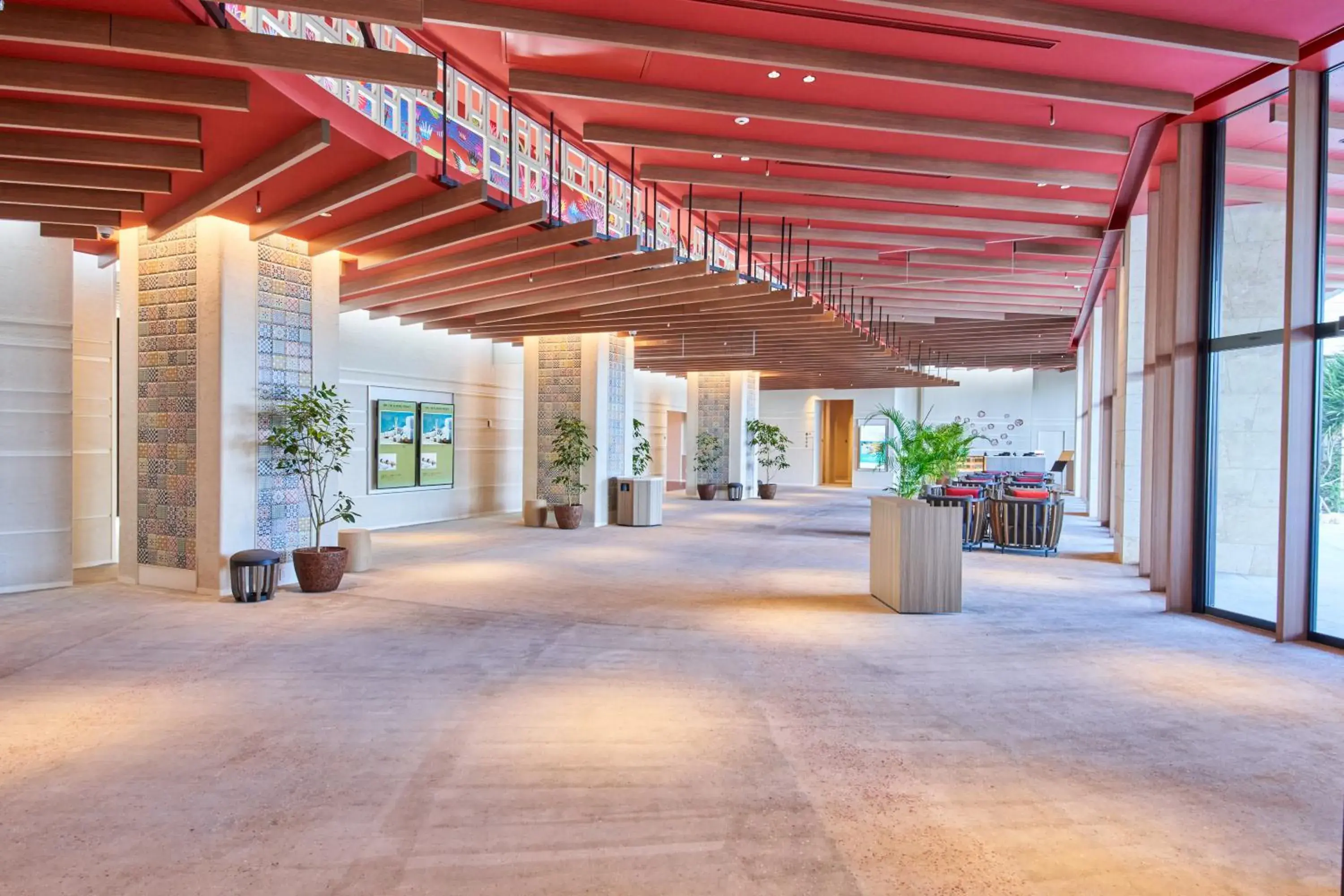 Lobby or reception in Okinawa Prince Hotel Ocean View Ginowan Lobby or reception in Okinawa Prince Hotel Ocean View Ginowan