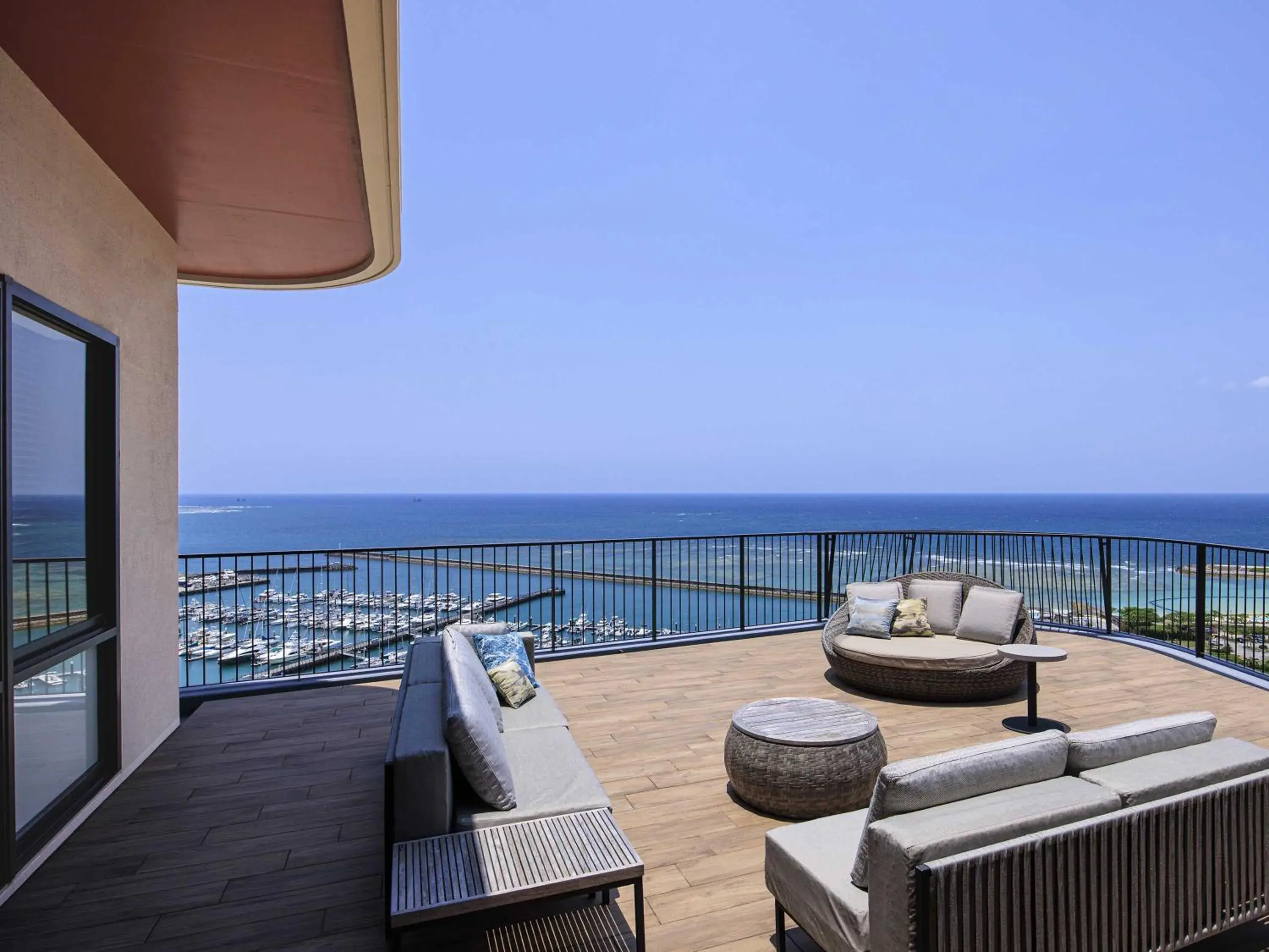 Sea view in Okinawa Prince Hotel Ocean View Ginowan Sea view in Okinawa Prince Hotel Ocean View Ginowan