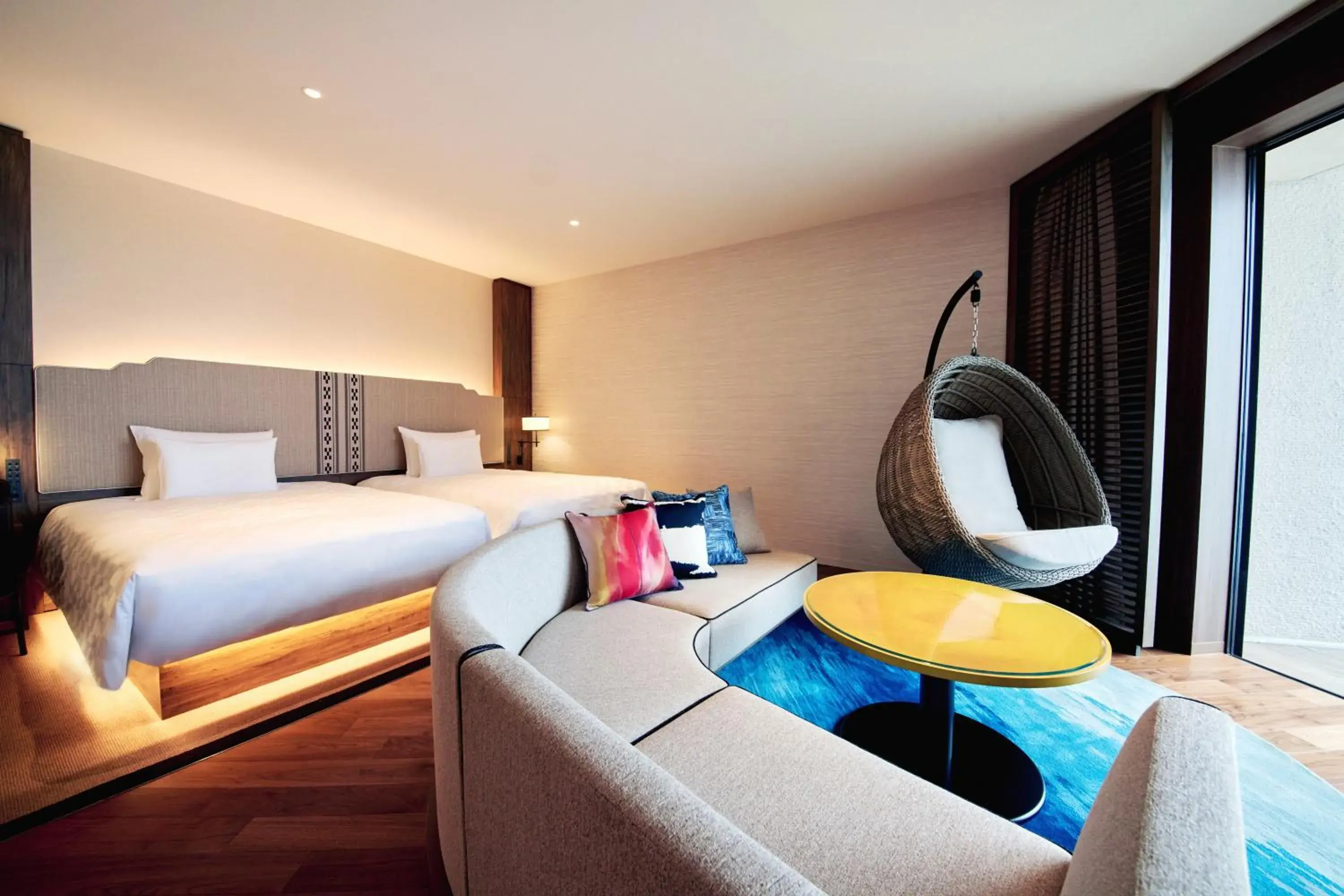 Photo of the whole room, Bed in Okinawa Prince Hotel Ocean View Ginowan Photo of the whole room, Bed in Okinawa Prince Hotel Ocean View Ginowan